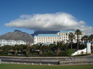Tafelberg mit "Tischdecke" Tafelberg mit "Tischdecke"