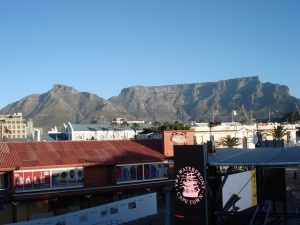Sicht in Richtung Tafelberg Sicht in Richtung Tafelberg