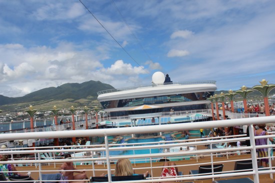 Andocken in Basseterre Andocken in Basseterre