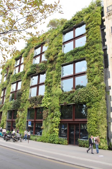Grüne Fassade Musée du Quai Branly Grüne Fassade Musée du Quai Branly