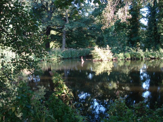 hübscher kleiner See beim Schloss Charlottenburg hübscher kleiner See beim Schloss Charlottenburg