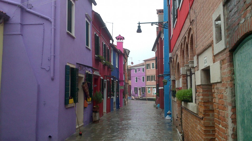 Farbige Häuser in Burano Farbige Häuser in Burano