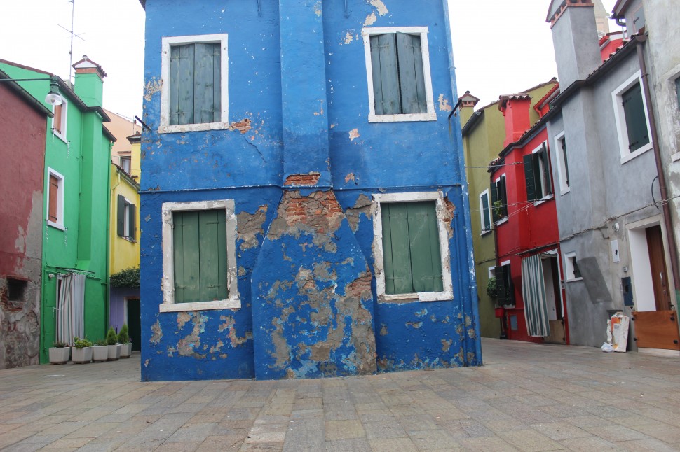 Blaues Haus in Burano Blaues Haus in Burano