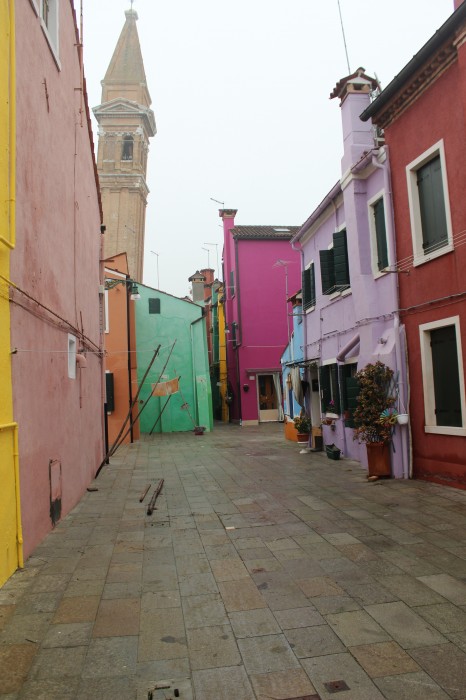 Kirchenturm in Burano Kirchenturm in Burano