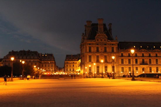 Place du Carrousel im goldenen Licht Place du Carrousel im goldenen Licht
