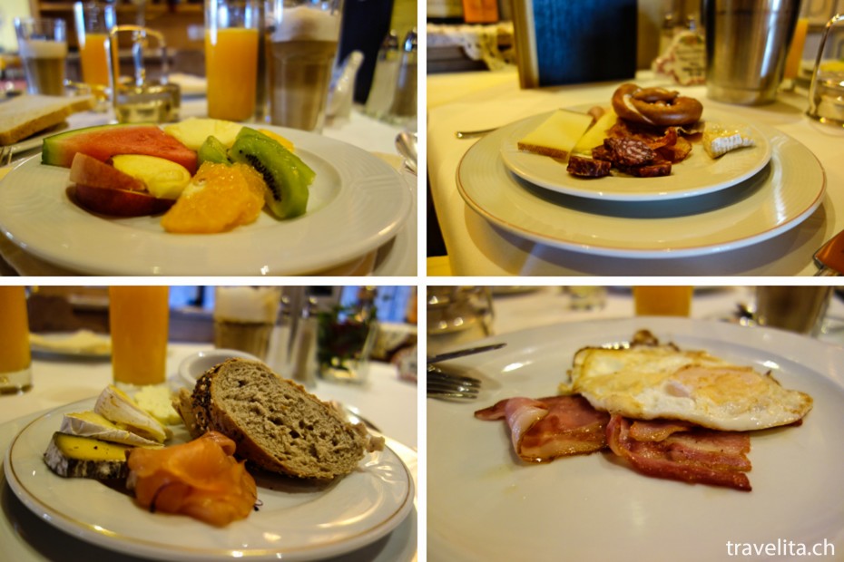 Frühstück im Hotel Cervosa Frühstück im Hotel Cervosa