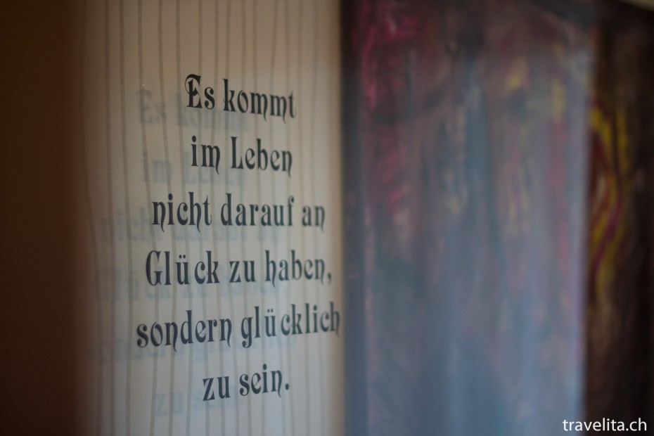 Spruch in der Junior Suite Spruch in der Junior Suite