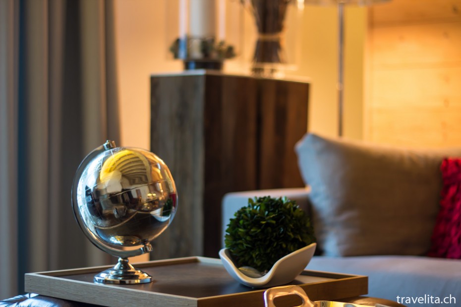 Globus in der Suite Globus in der Suite