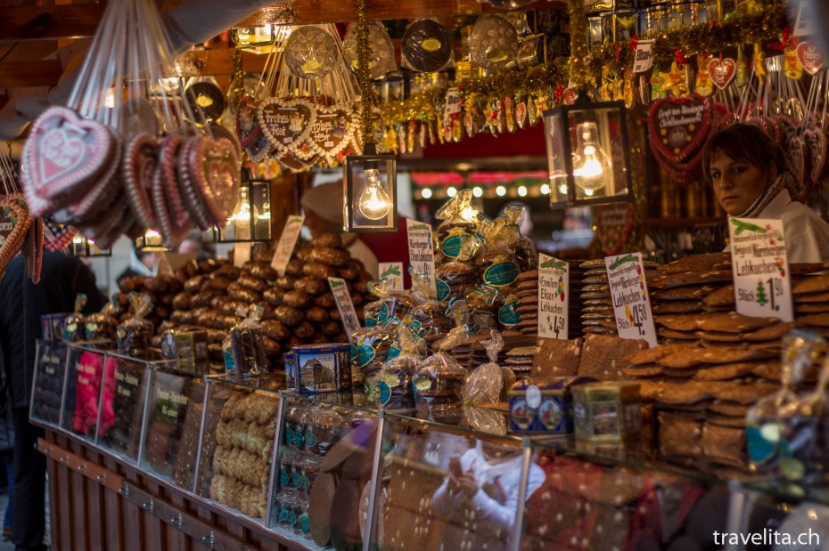 Lebkuchen am Christkindlesmarkt in Nürnberg Lebkuchen am Christkindlesmarkt in Nürnberg