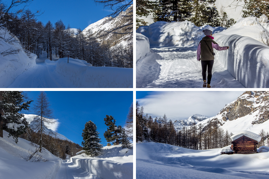 Zermatt-Winterwandern