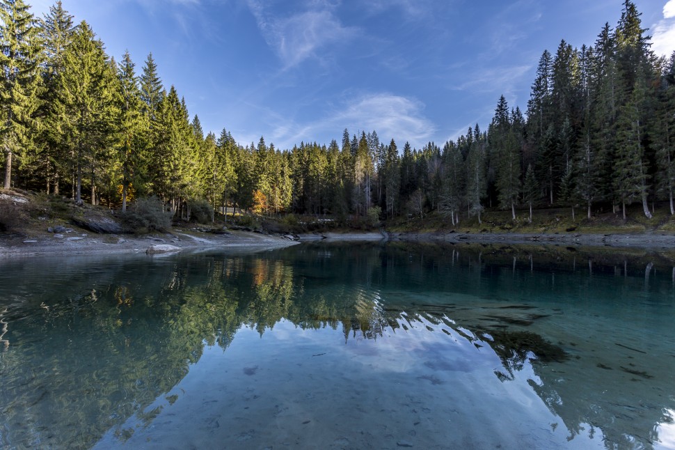 Caumasee Wanderung Caumasee Wanderung