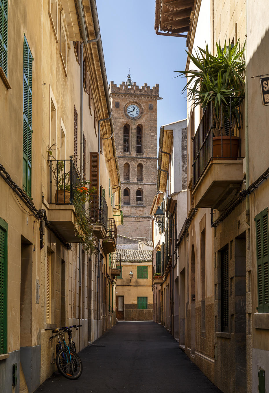 Pollenca-Stadt-Mallorca