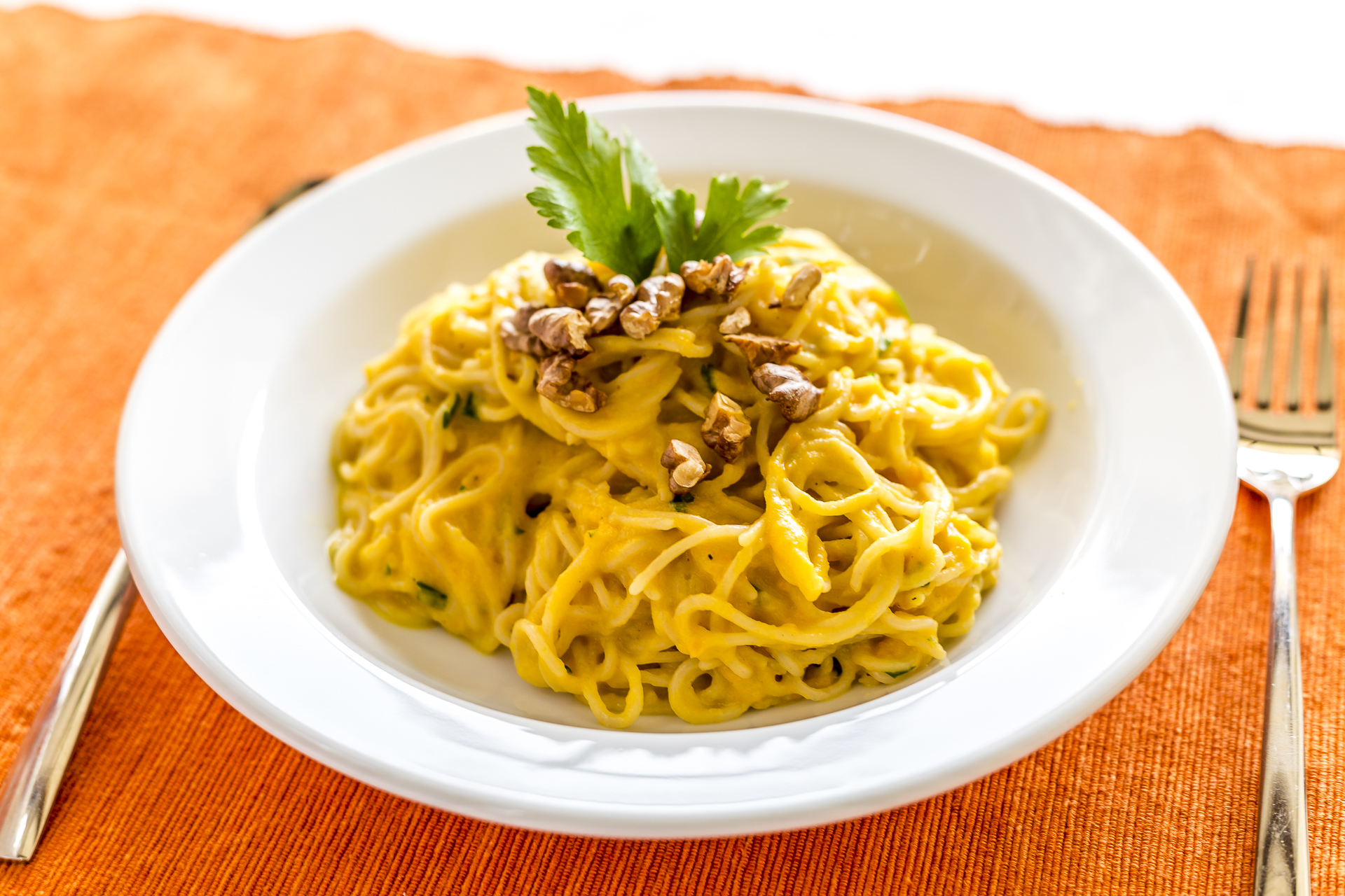 Spaghetti-Rüeblisauce