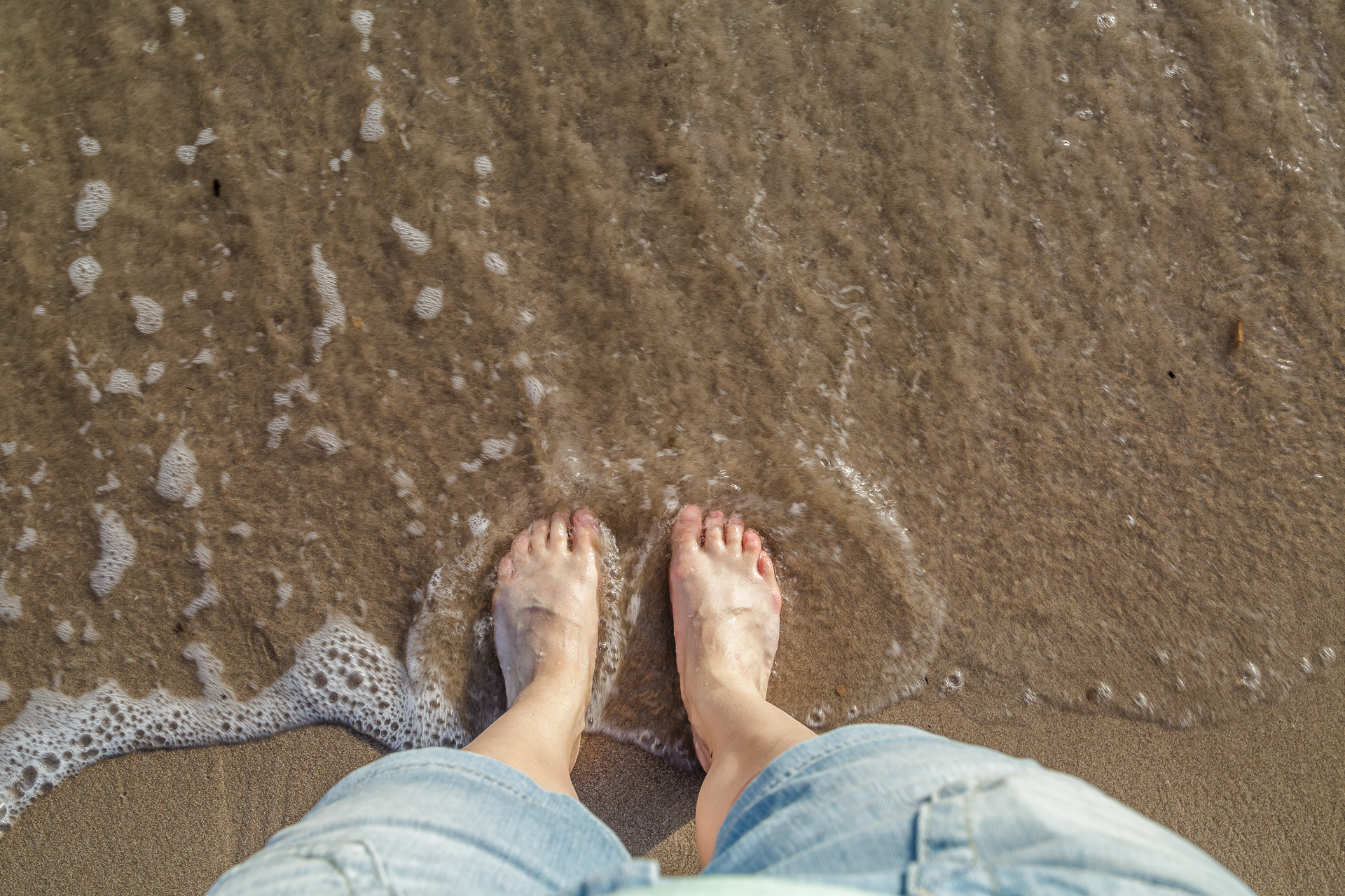 Fuesse-im-Meer