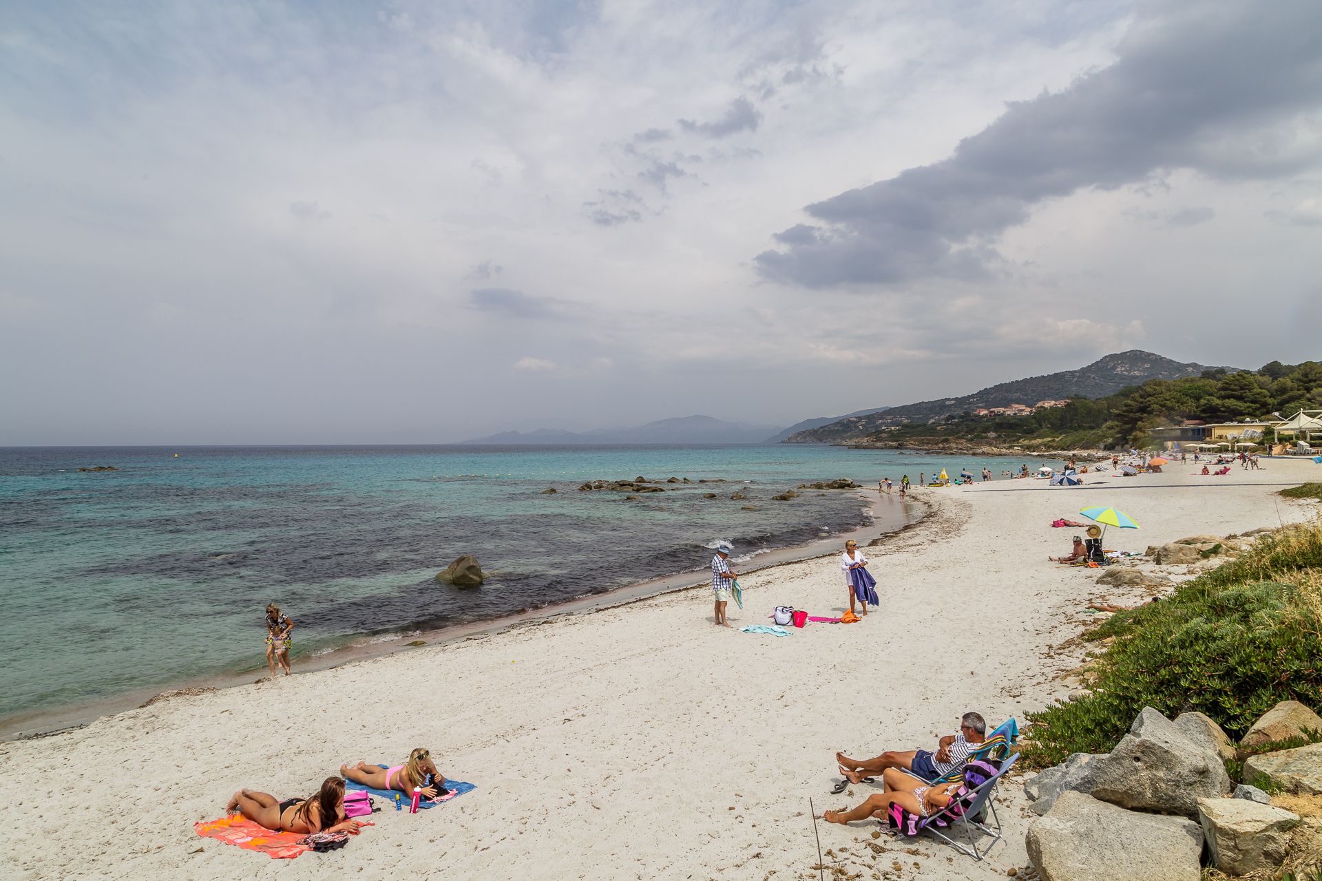 Strand-Ile-Rousse-Korsika