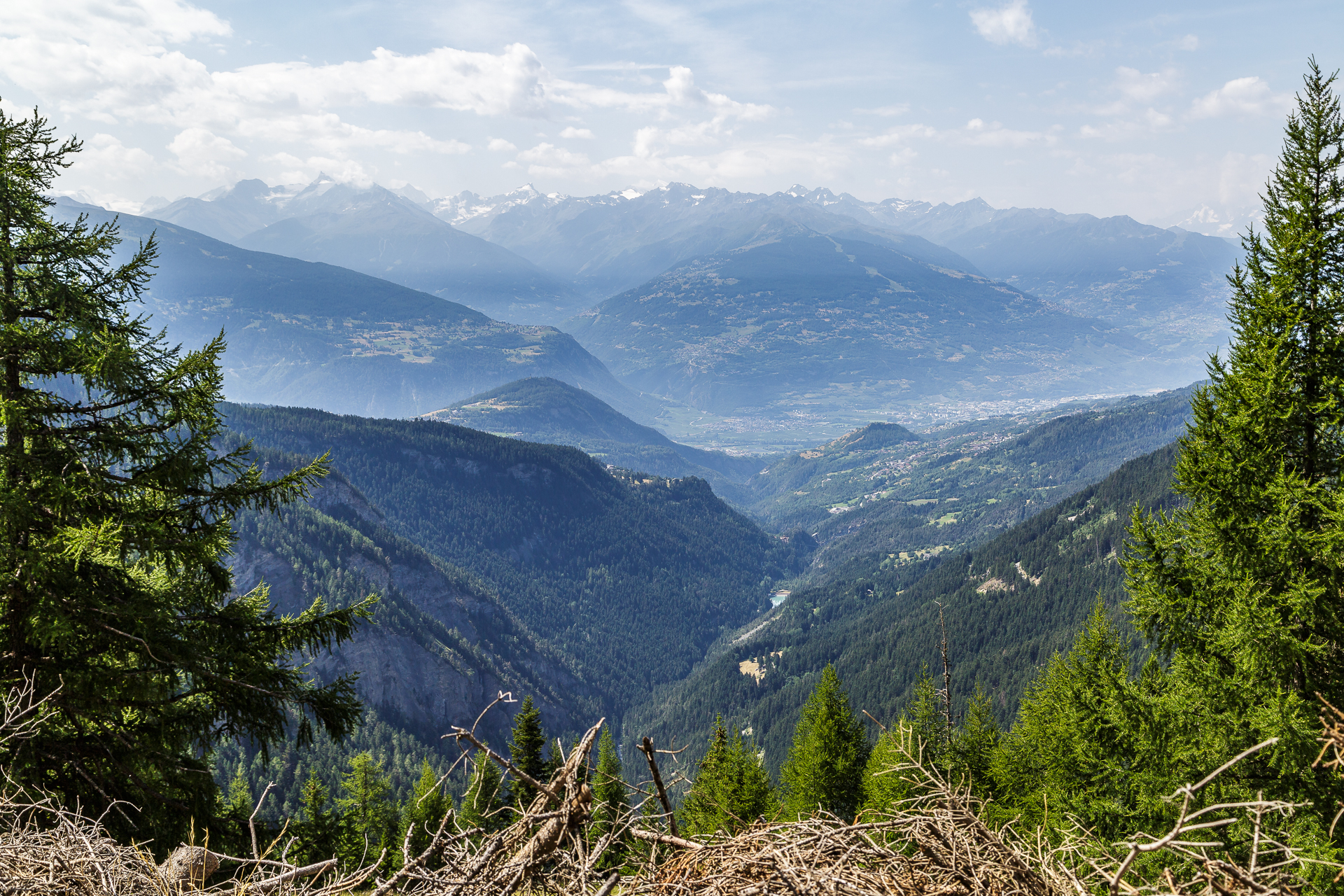 Crans-Montana-Aussicht