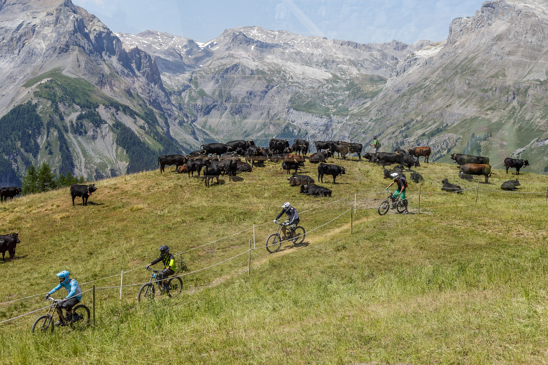 Crans-Montana-Bikestrecke