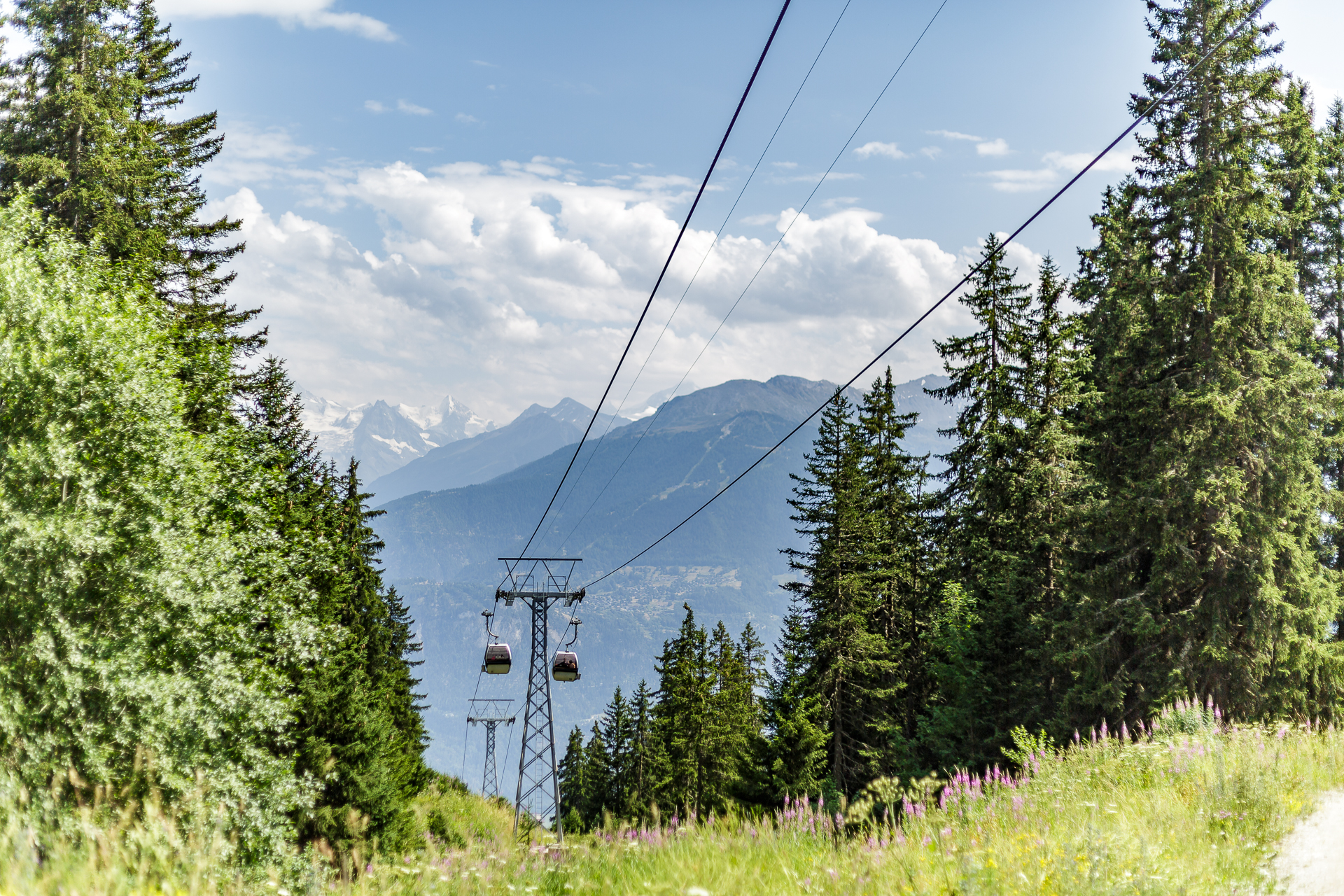 Crans-Montana-Seilbahnen-Sommer