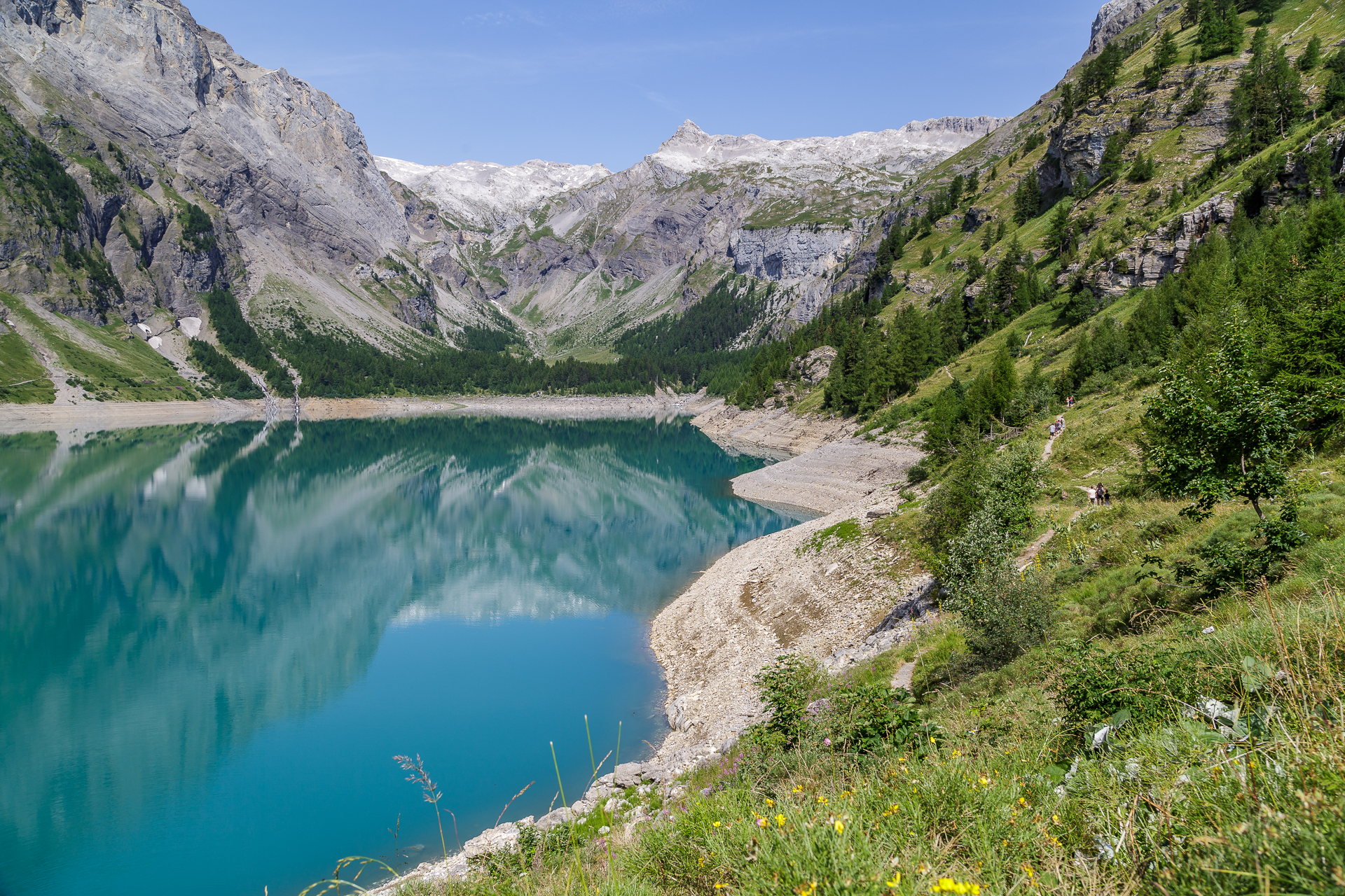 Lac-de-Tseuzier-Wanderwege