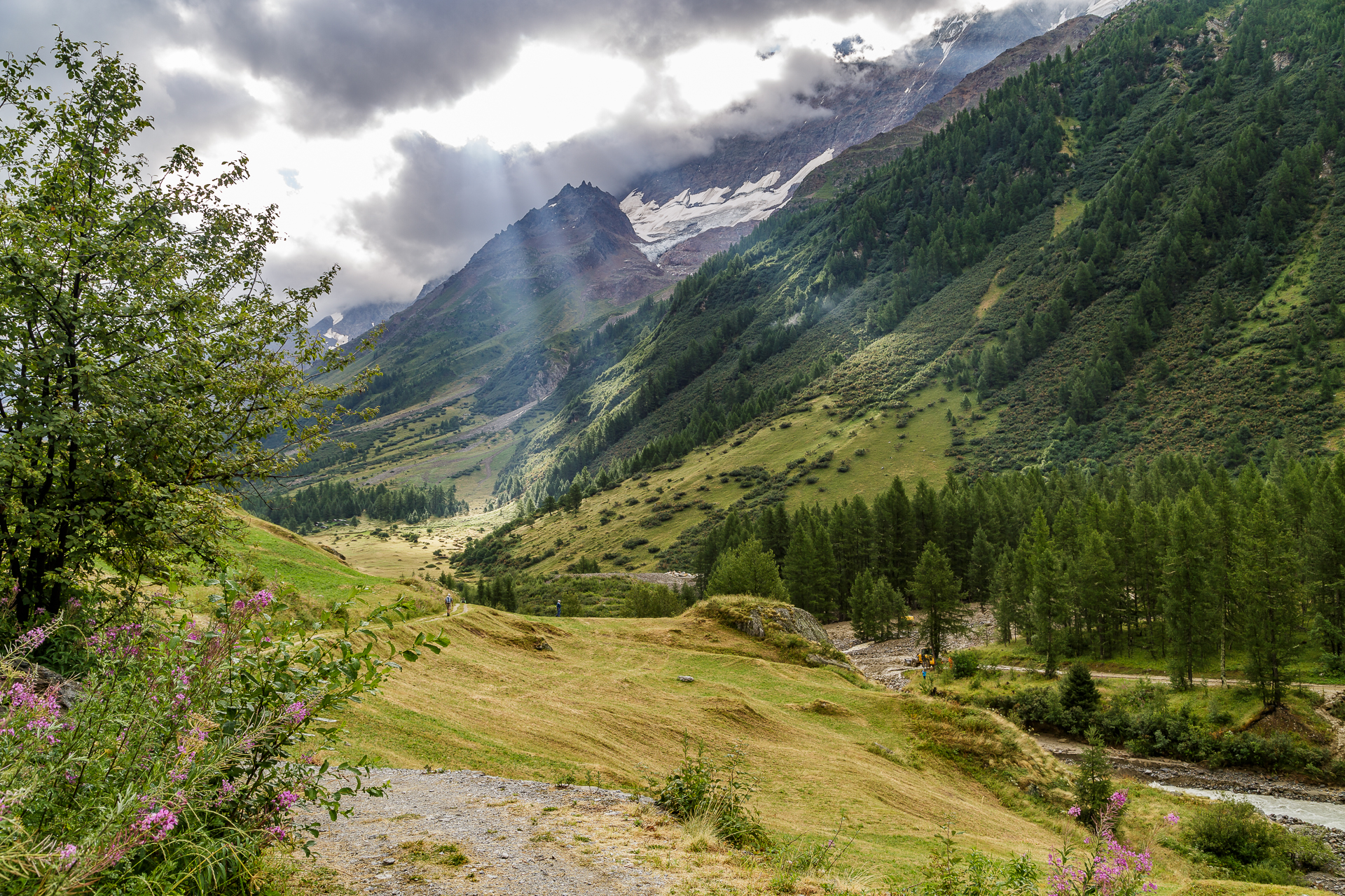 Wanderweg-Blatten-Fafleralp