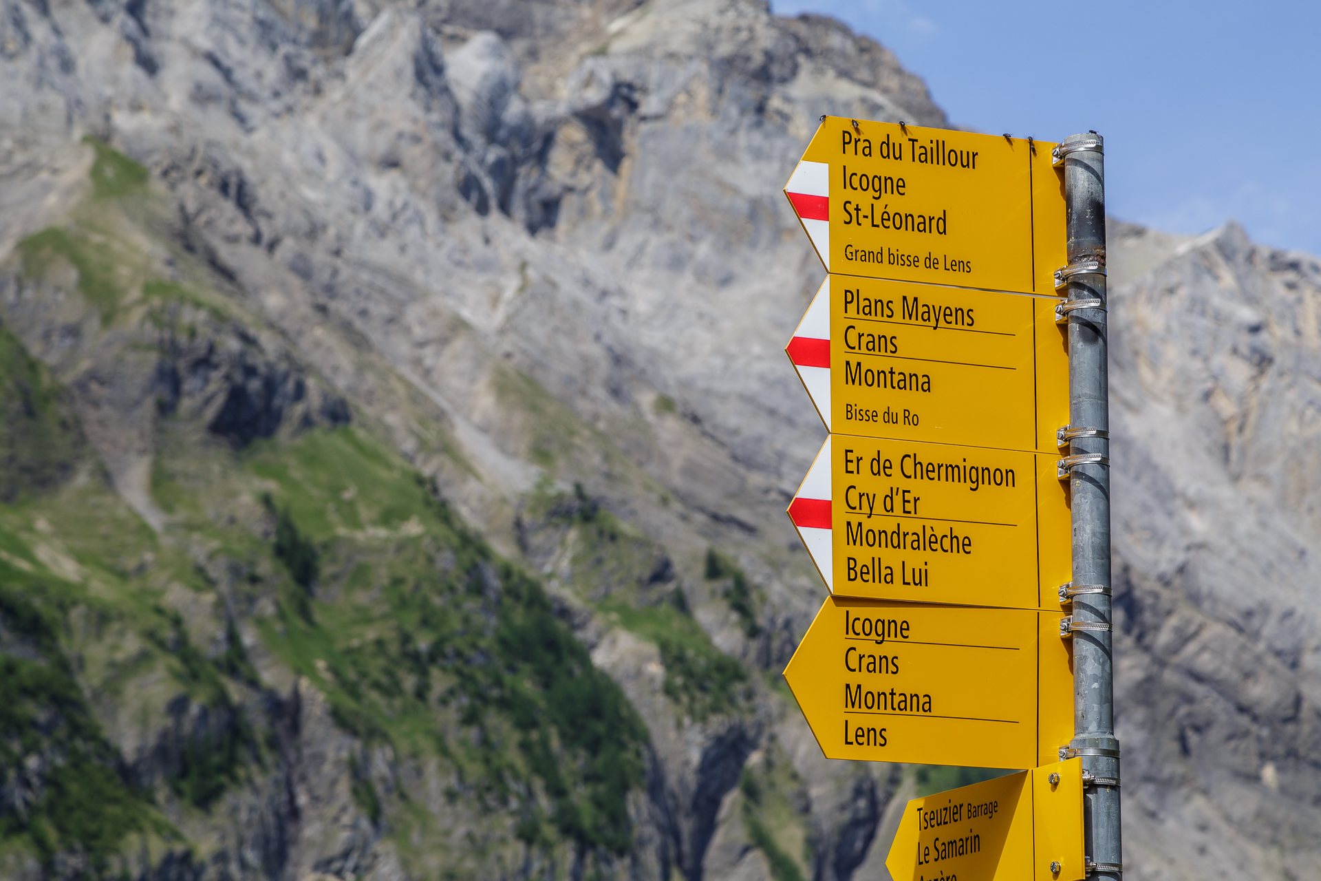 Wanderwege-Crans-Montana