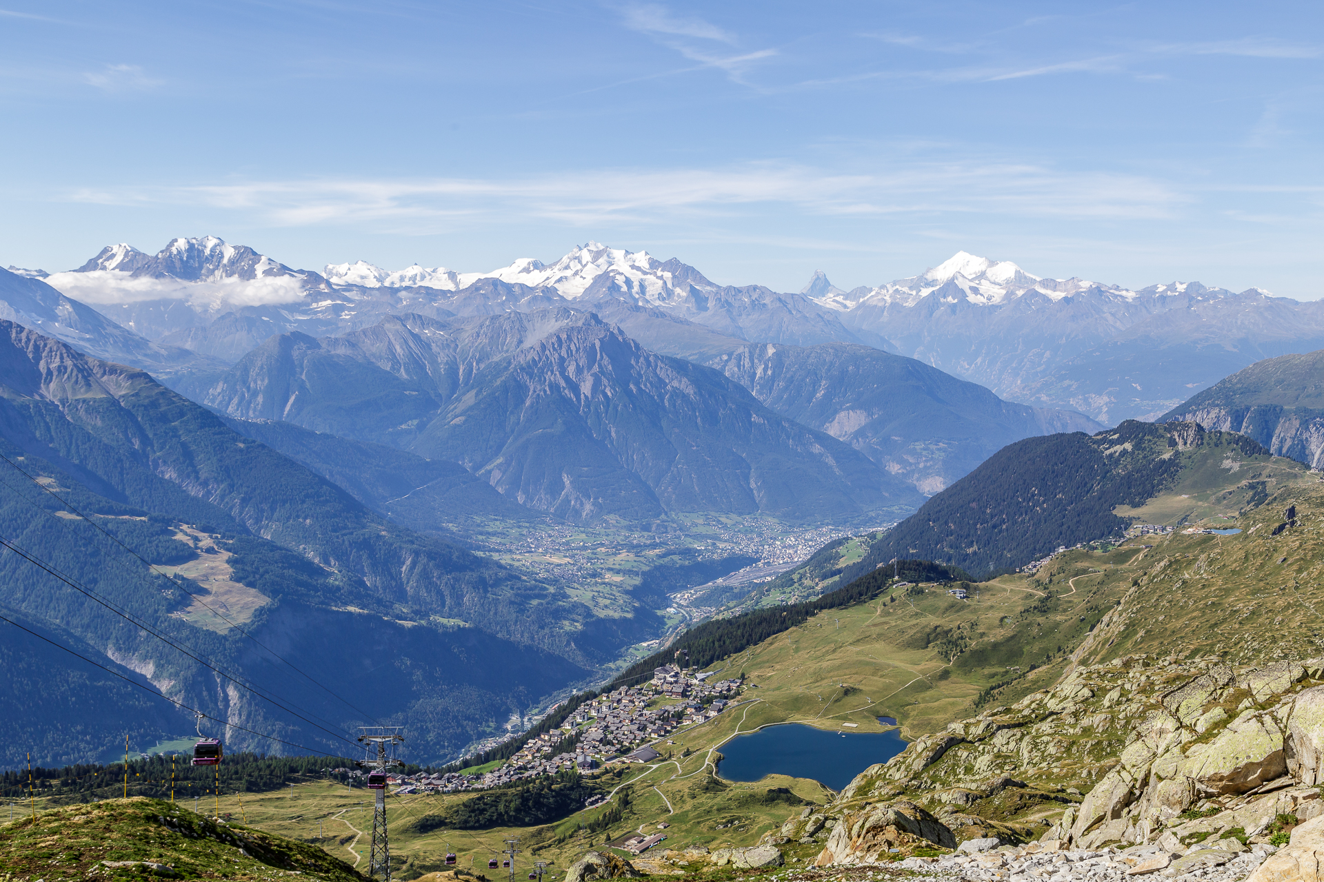 Bettmerhorn Bettmeralp auf dem Aletsch Panoramaweg