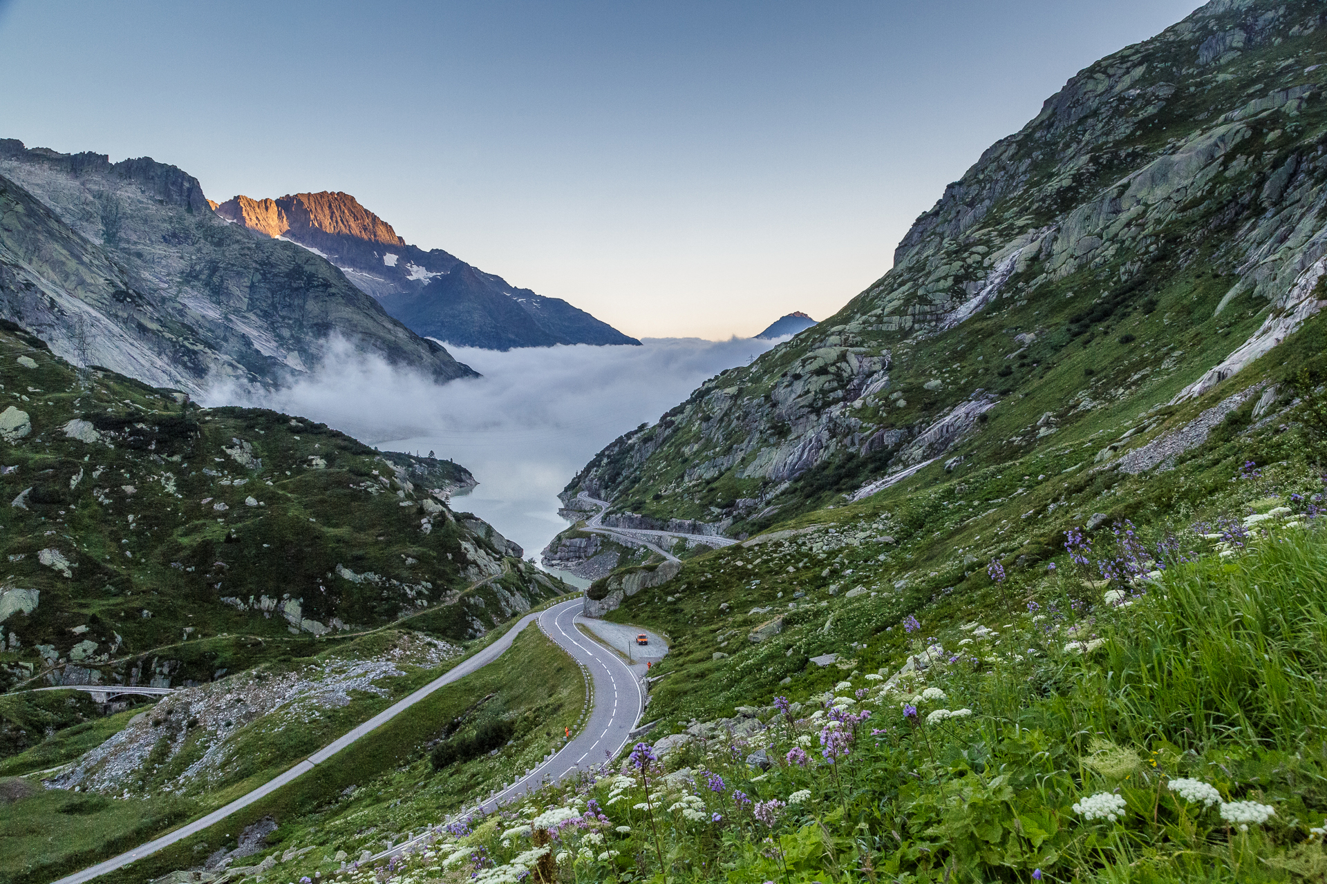 Grimsel-Morgenstimmung