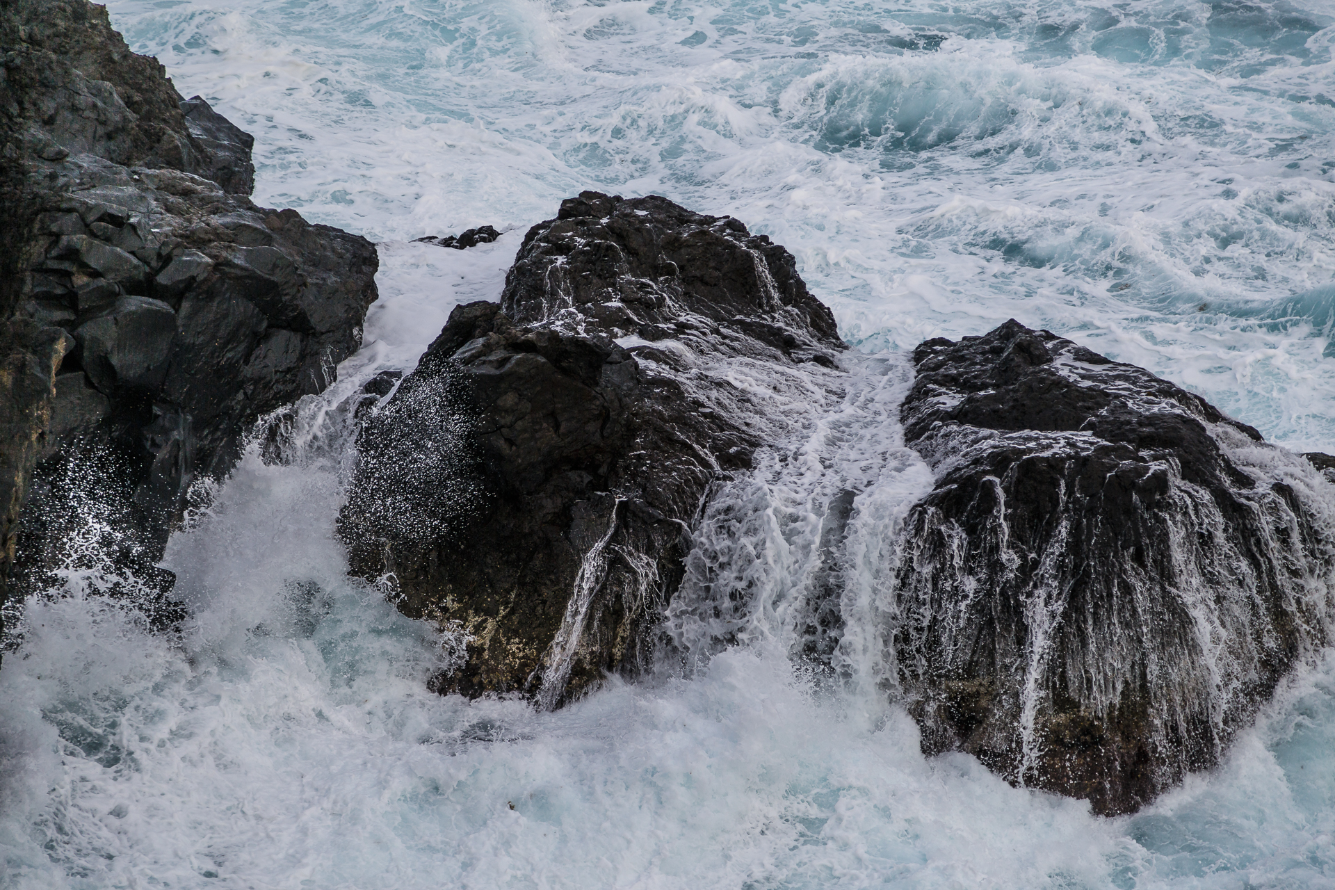 Porto-Moniz-Gischt