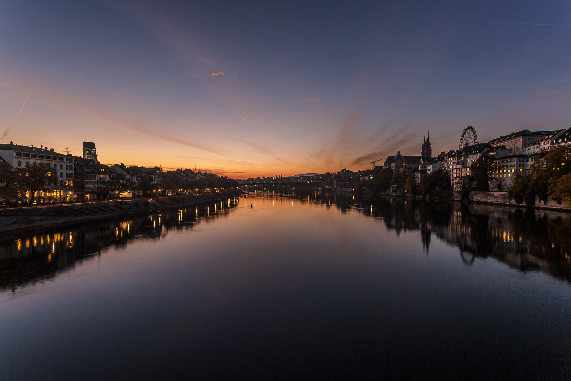 Sonnenaufgang-Basel
