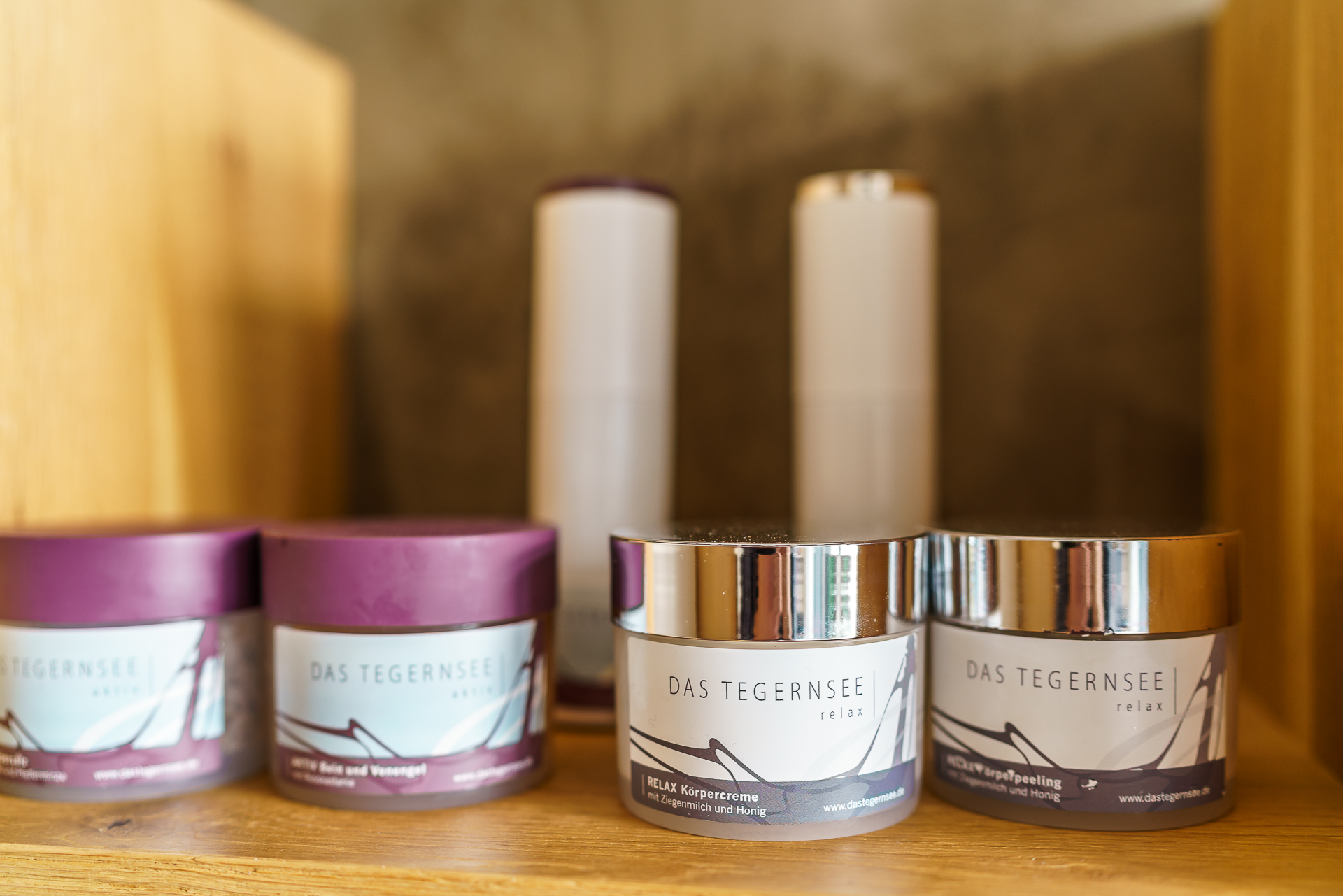 Das Tegernsee Spa Produkte