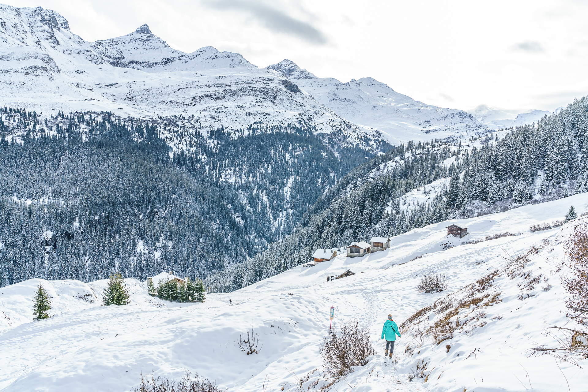 Gadastatt-Vals-Winterwandern