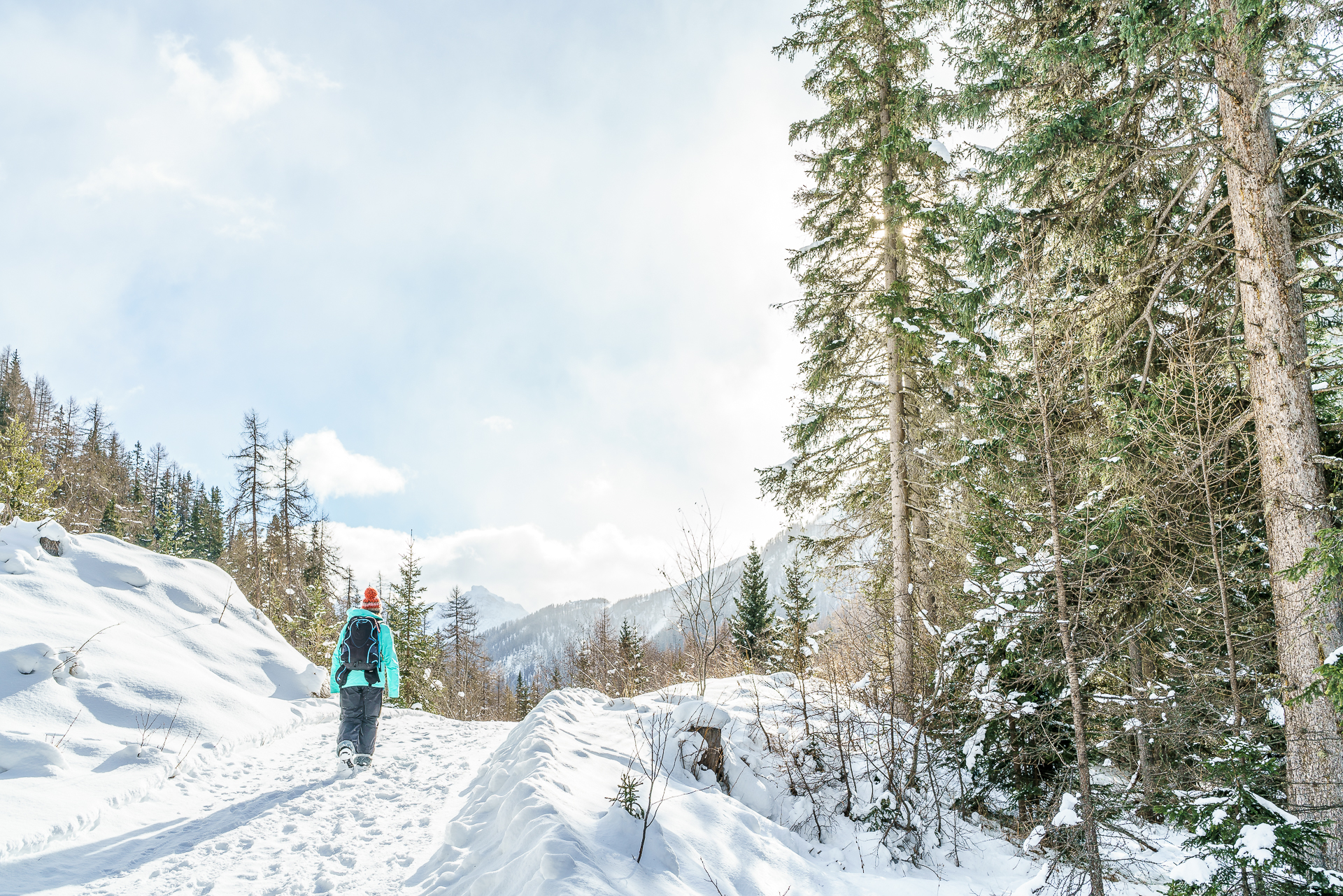 Winterwanderung-Unterengadin