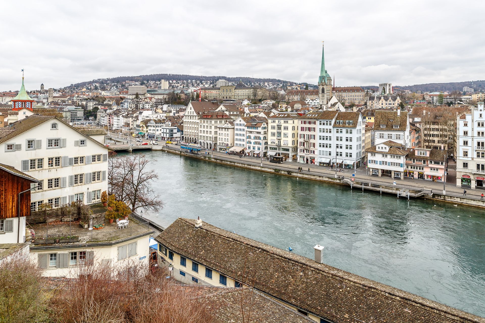 Aussicht-Lindenhof-Zuerich