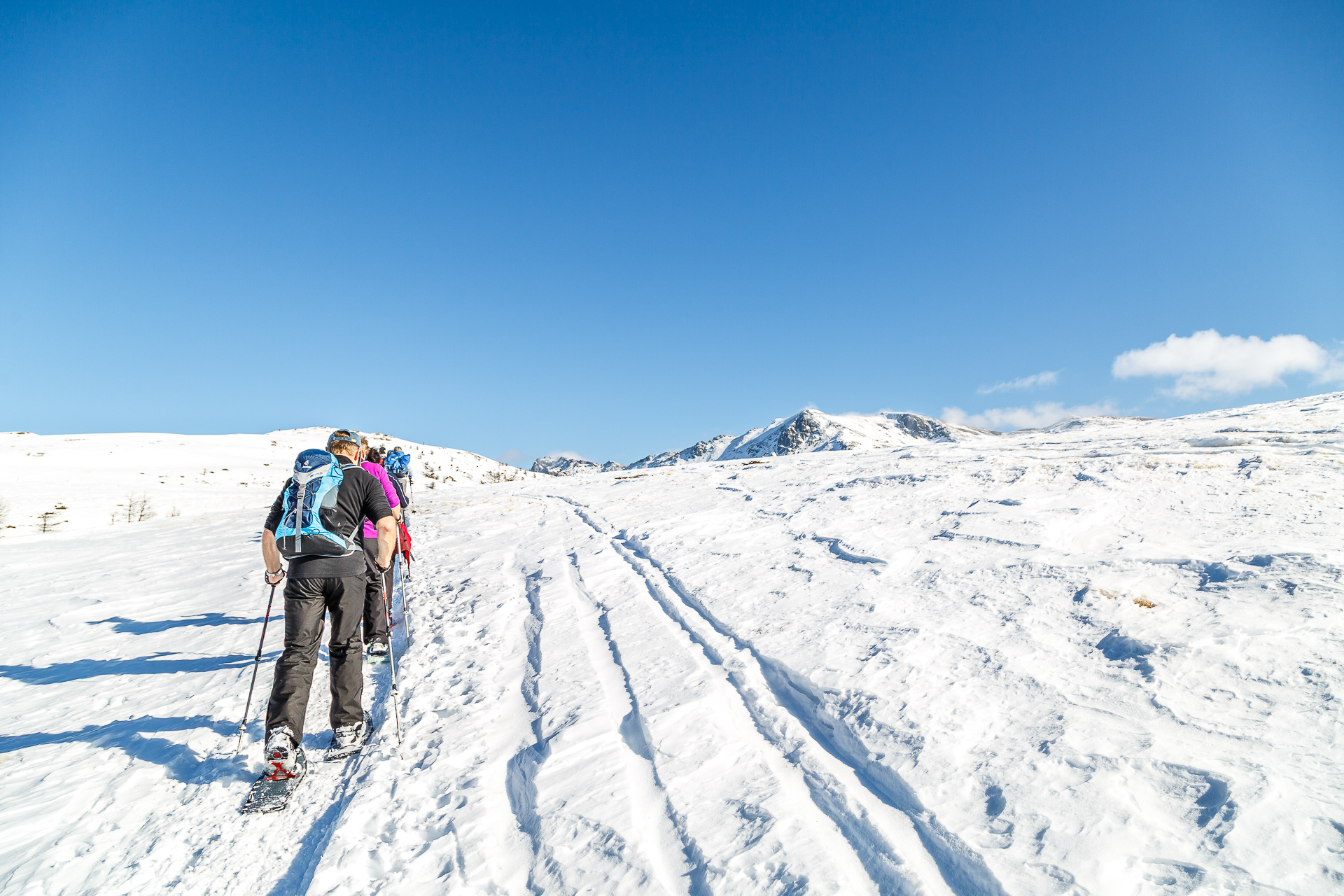 Gebidum-Visperterminen-Schneeschuhwandern