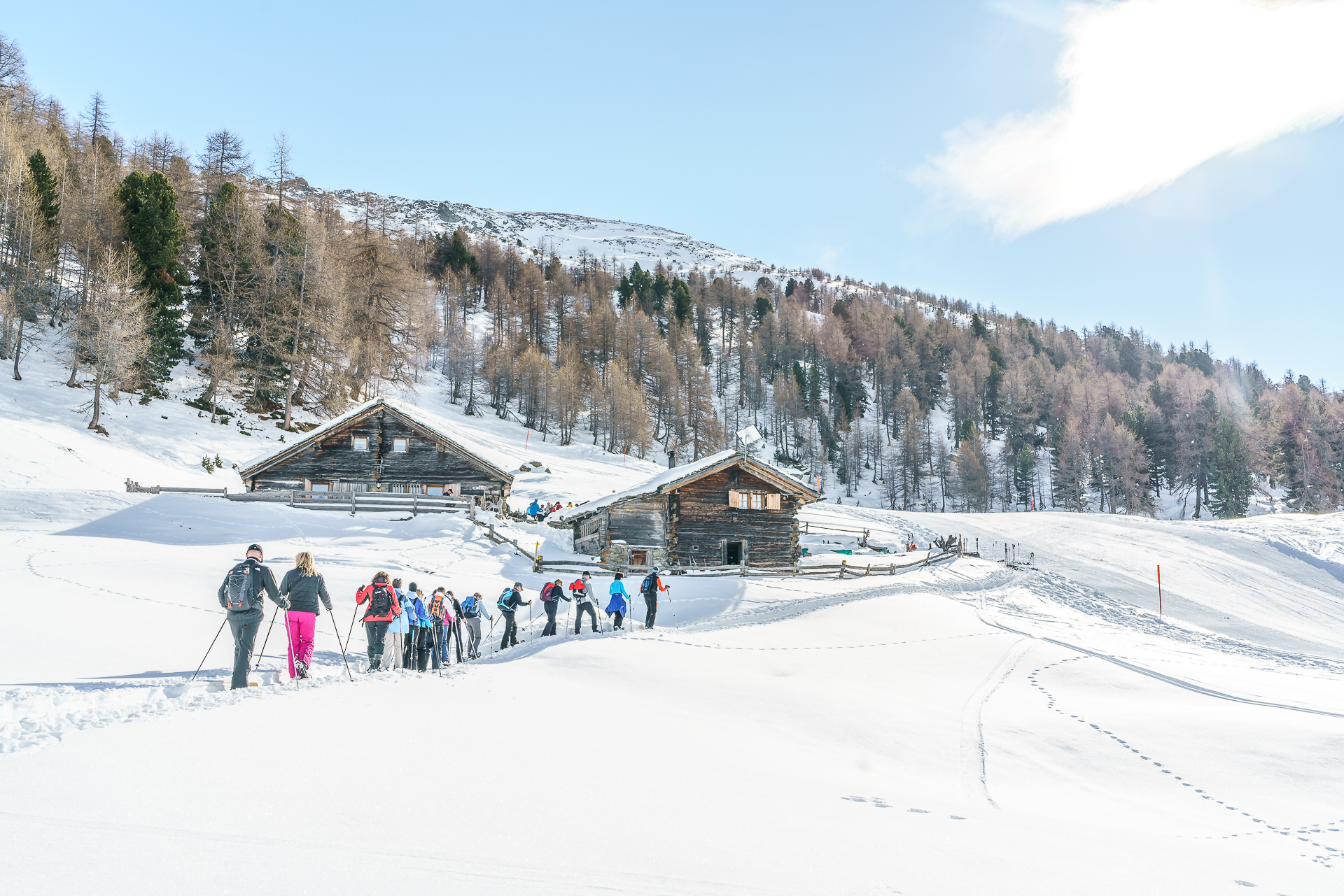 Senntum-Kulinarisches-schneeschuhlaufen-Visperterminen