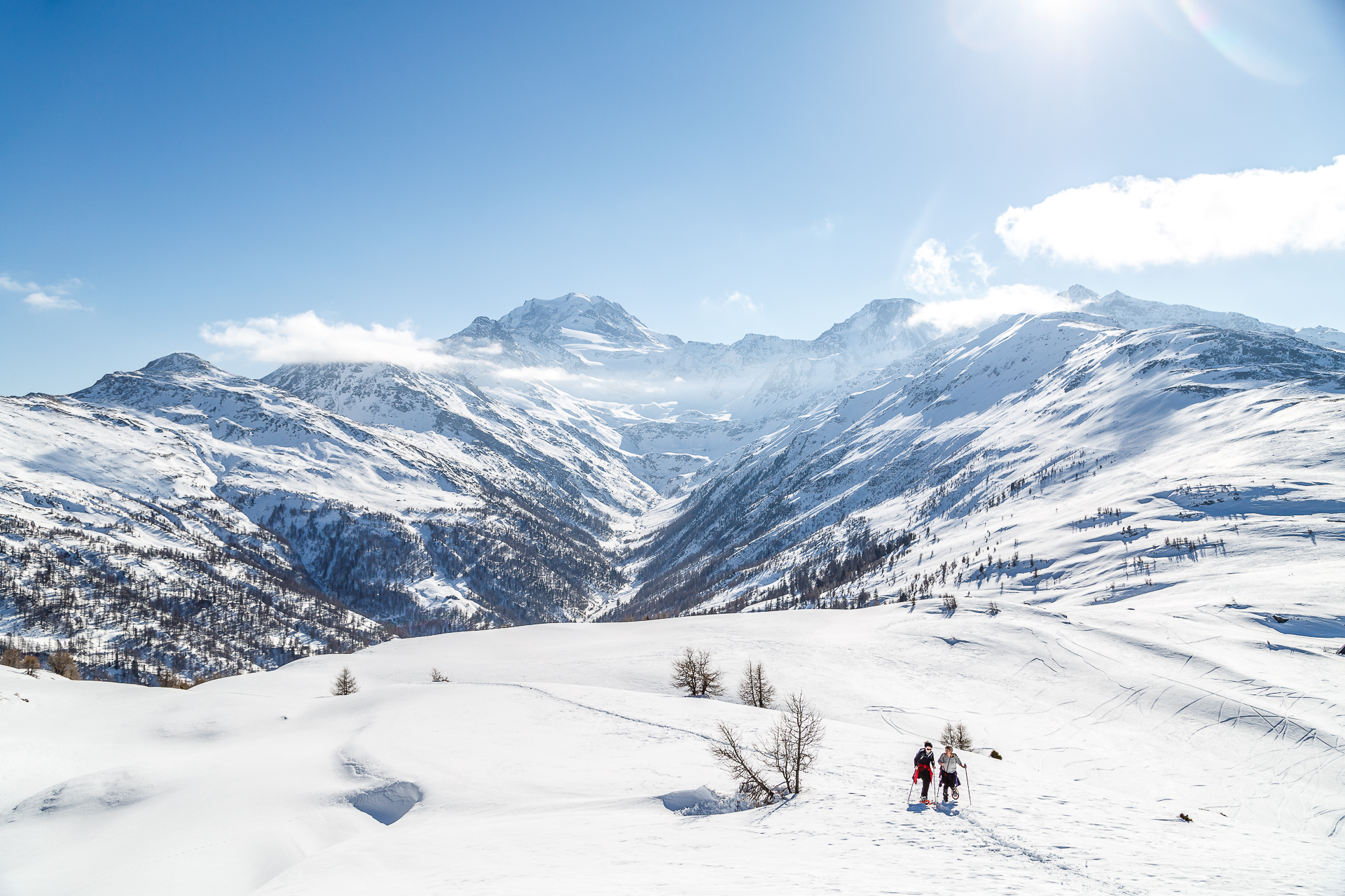 Winterpanorama-Visperterminen