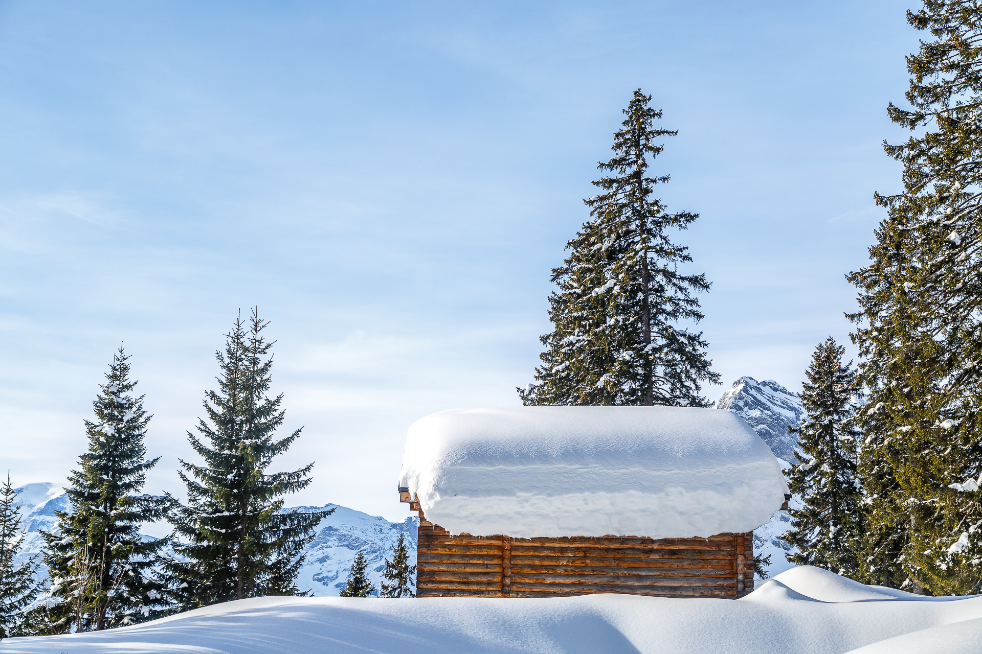 Winterwanderung-Braunwald-Huette