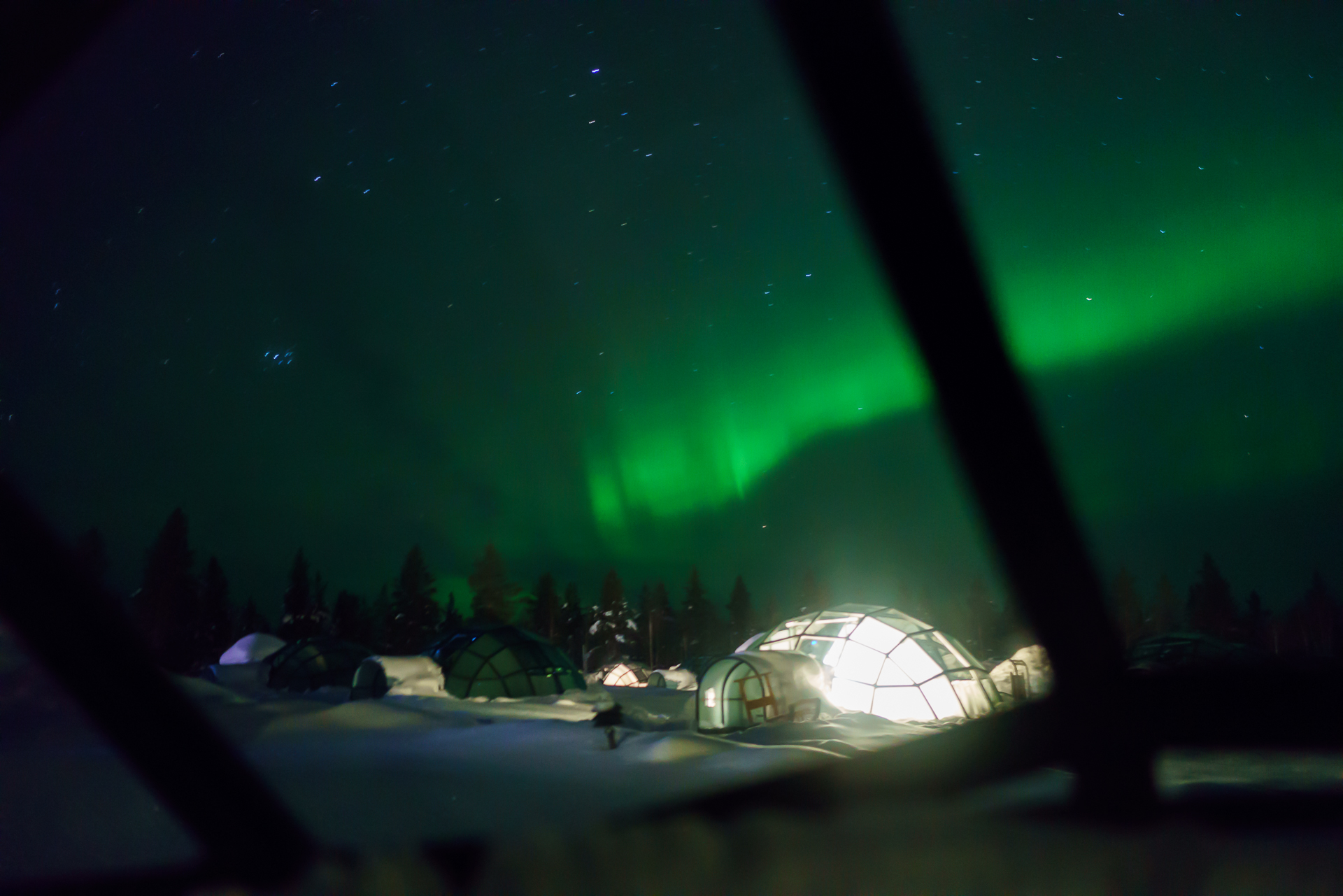 Kakslauttanen-Glasiglu-Nordlicht-1