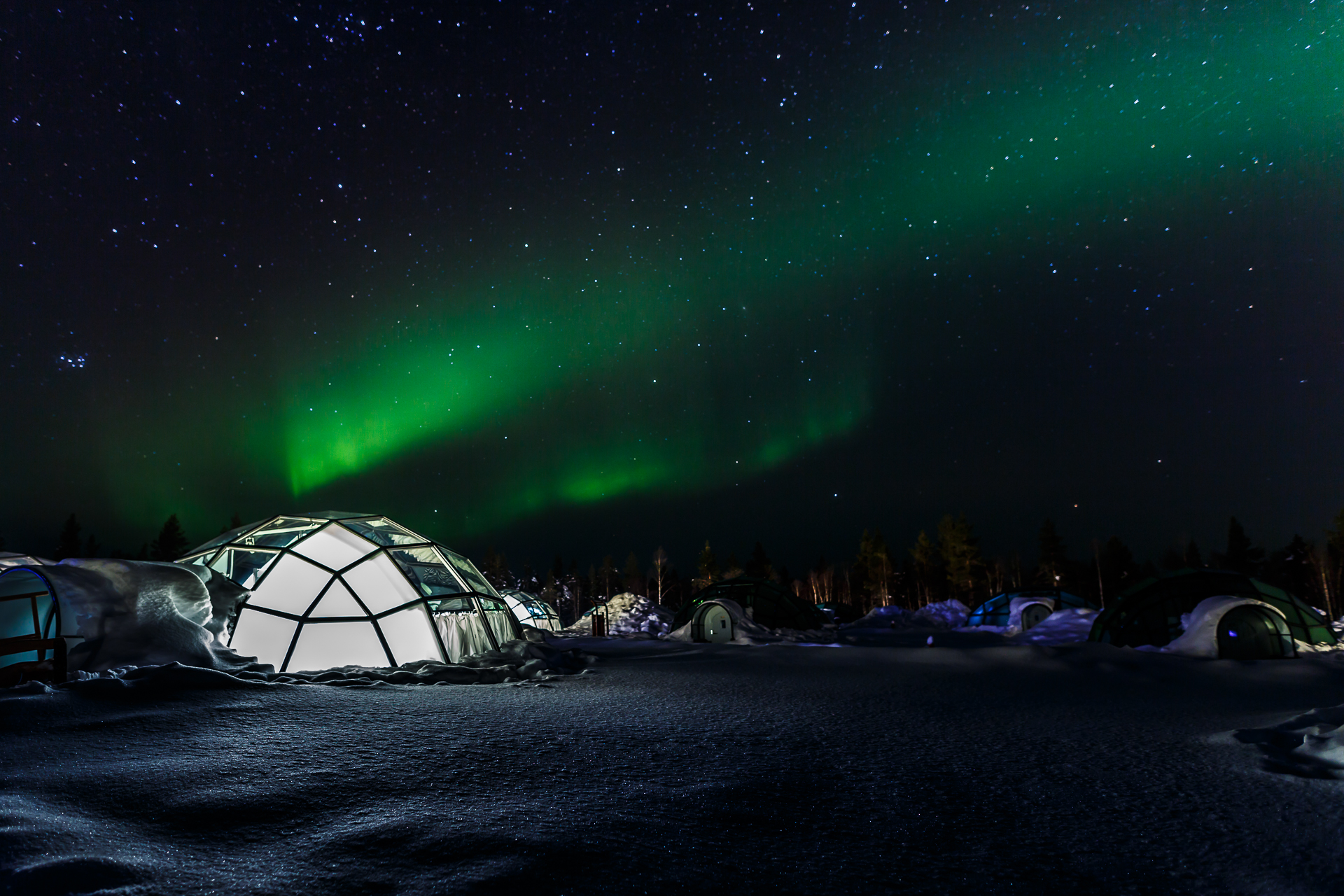 Kakslauttanen-Glasiglu-Nordlicht-2