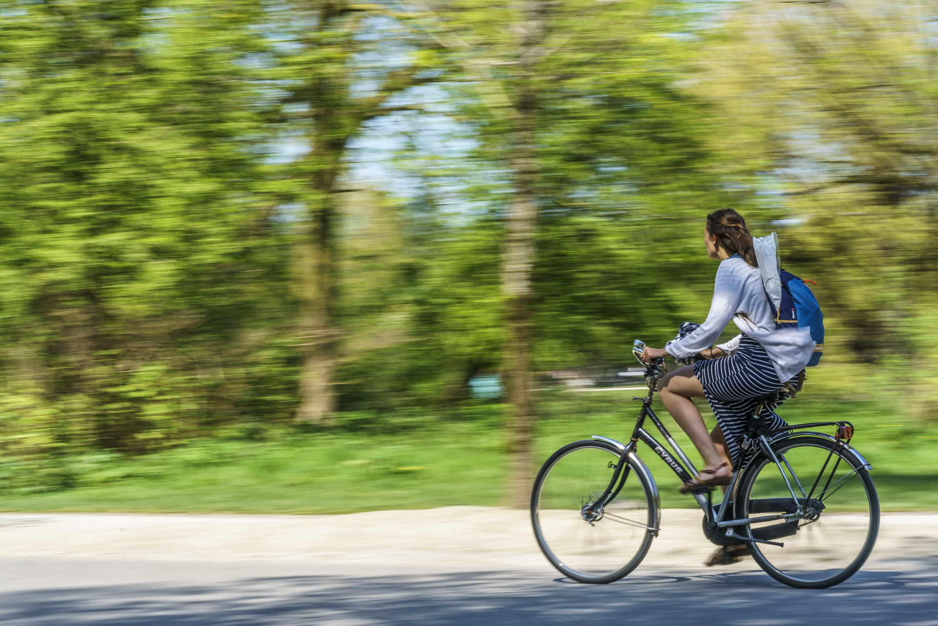 Fietser-Vondelpark