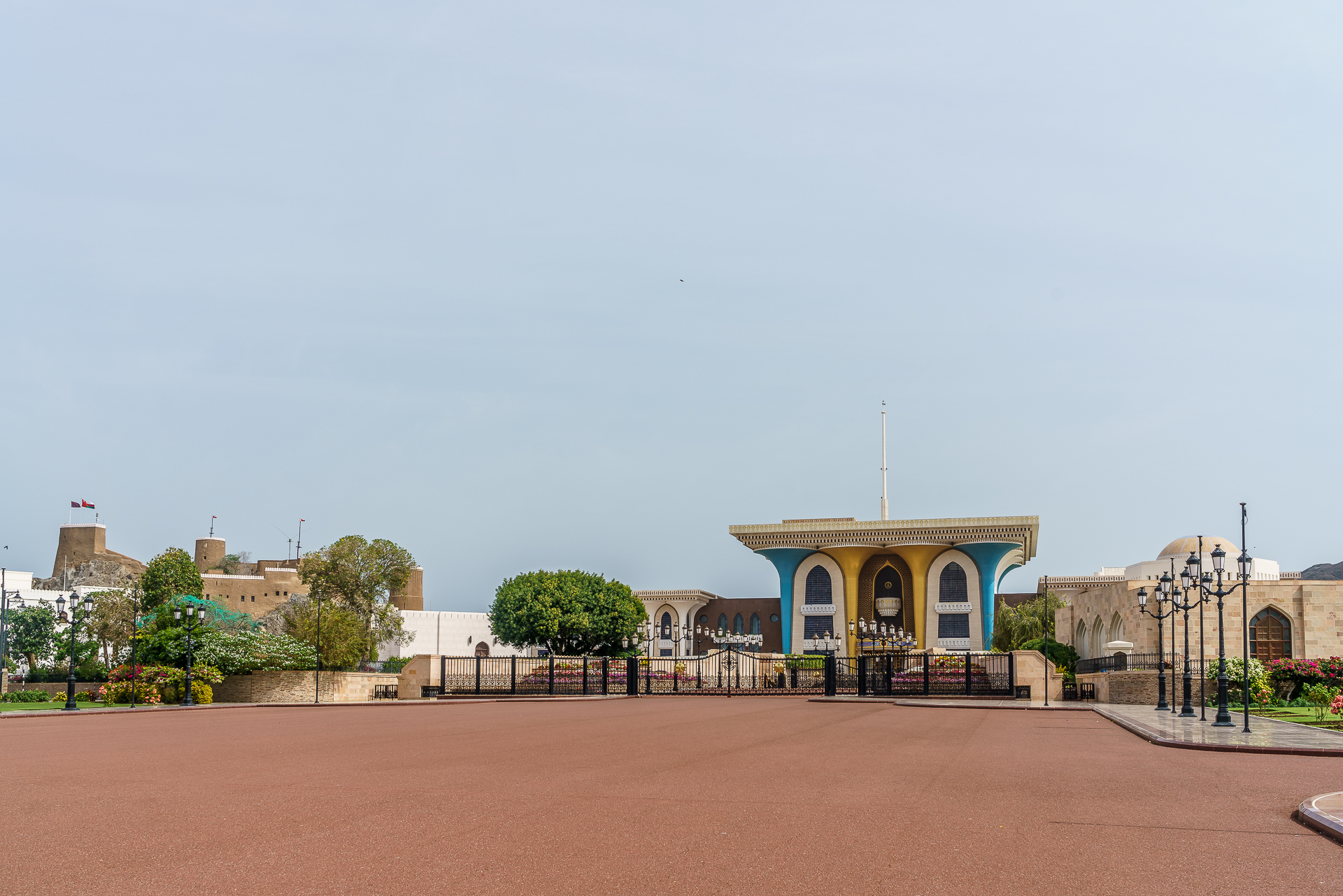 Sultanspalast-Qasr-al-Alam-Muscat