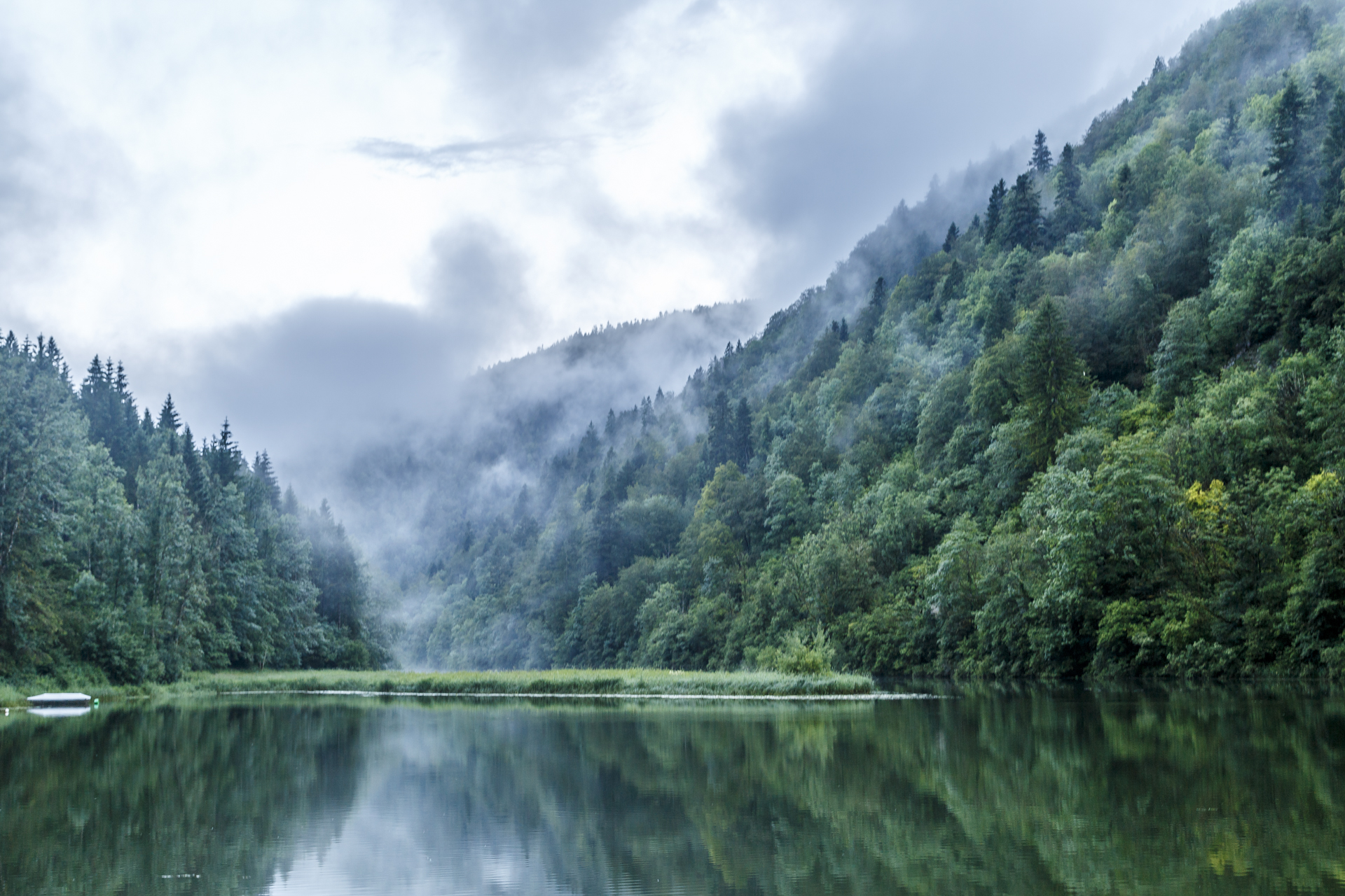 Doubs-Morgenstimmung-Jura