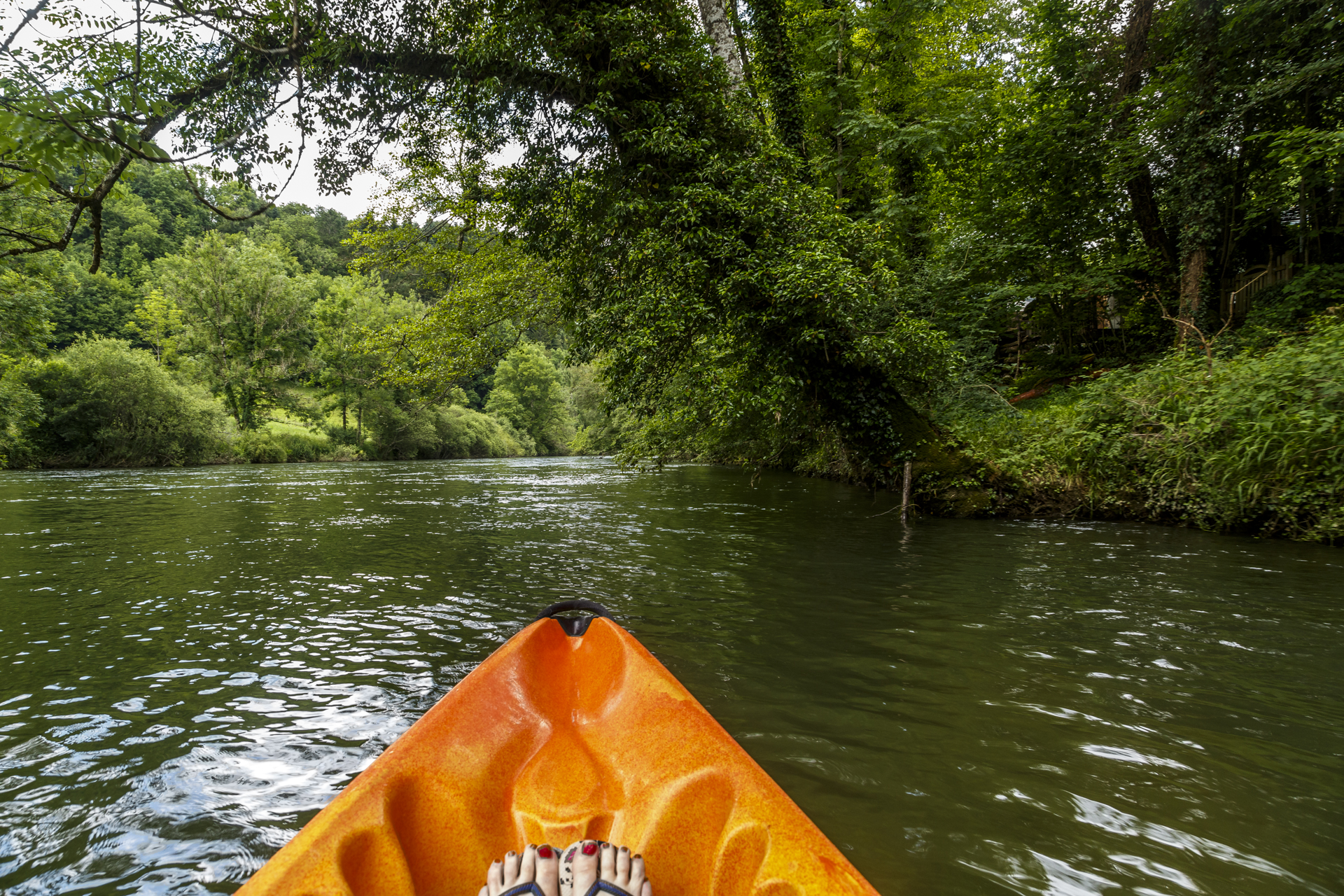 Kayak-Doubs-Schweiz
