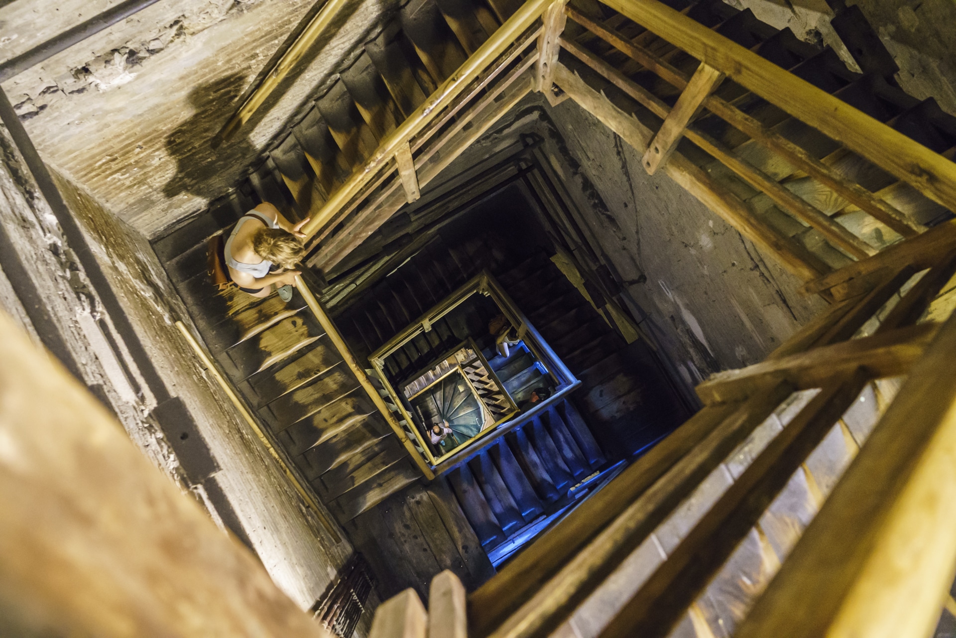 Asinelli-Turm-Treppe