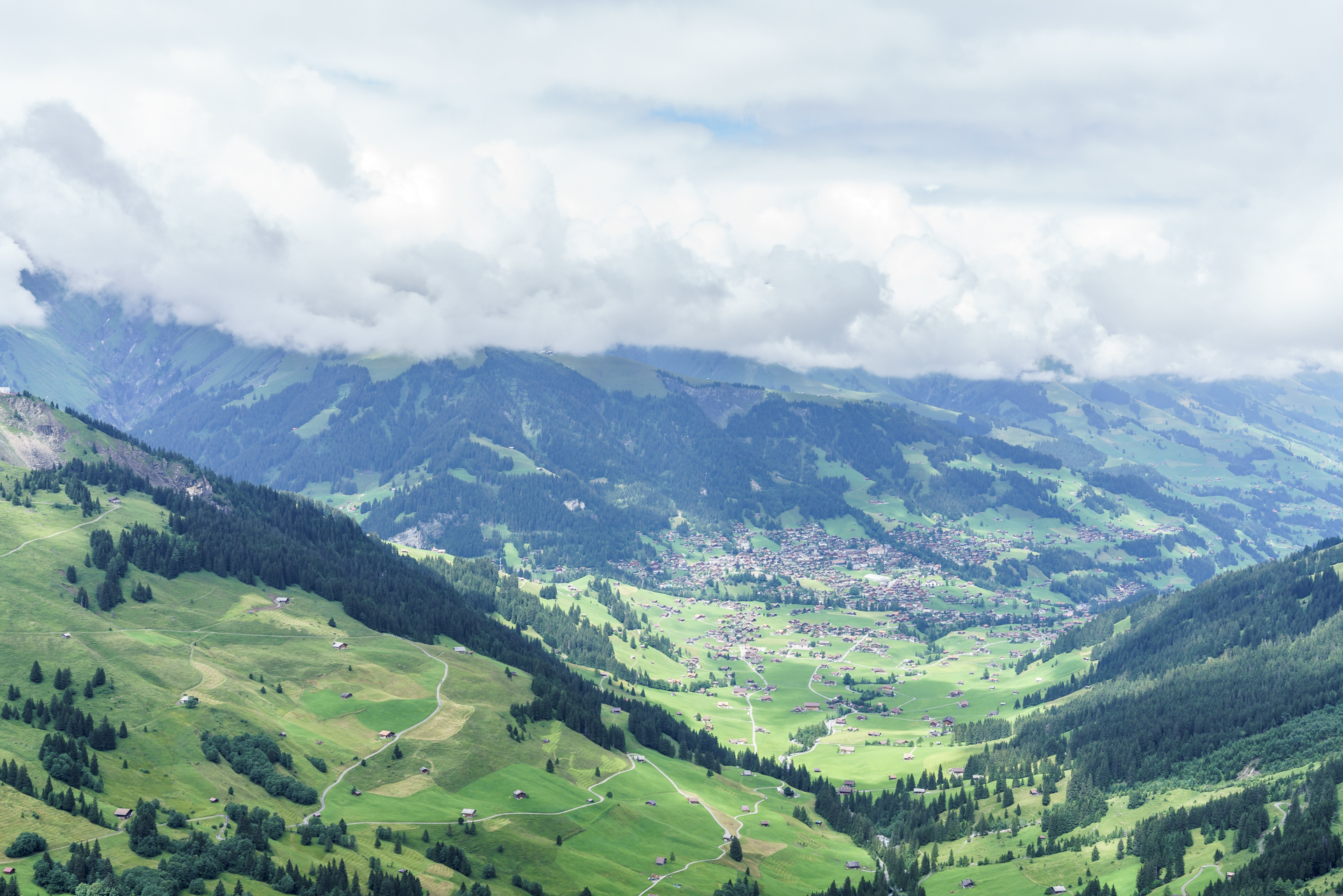 Aussicht-Adelboden-Berner-Oberland