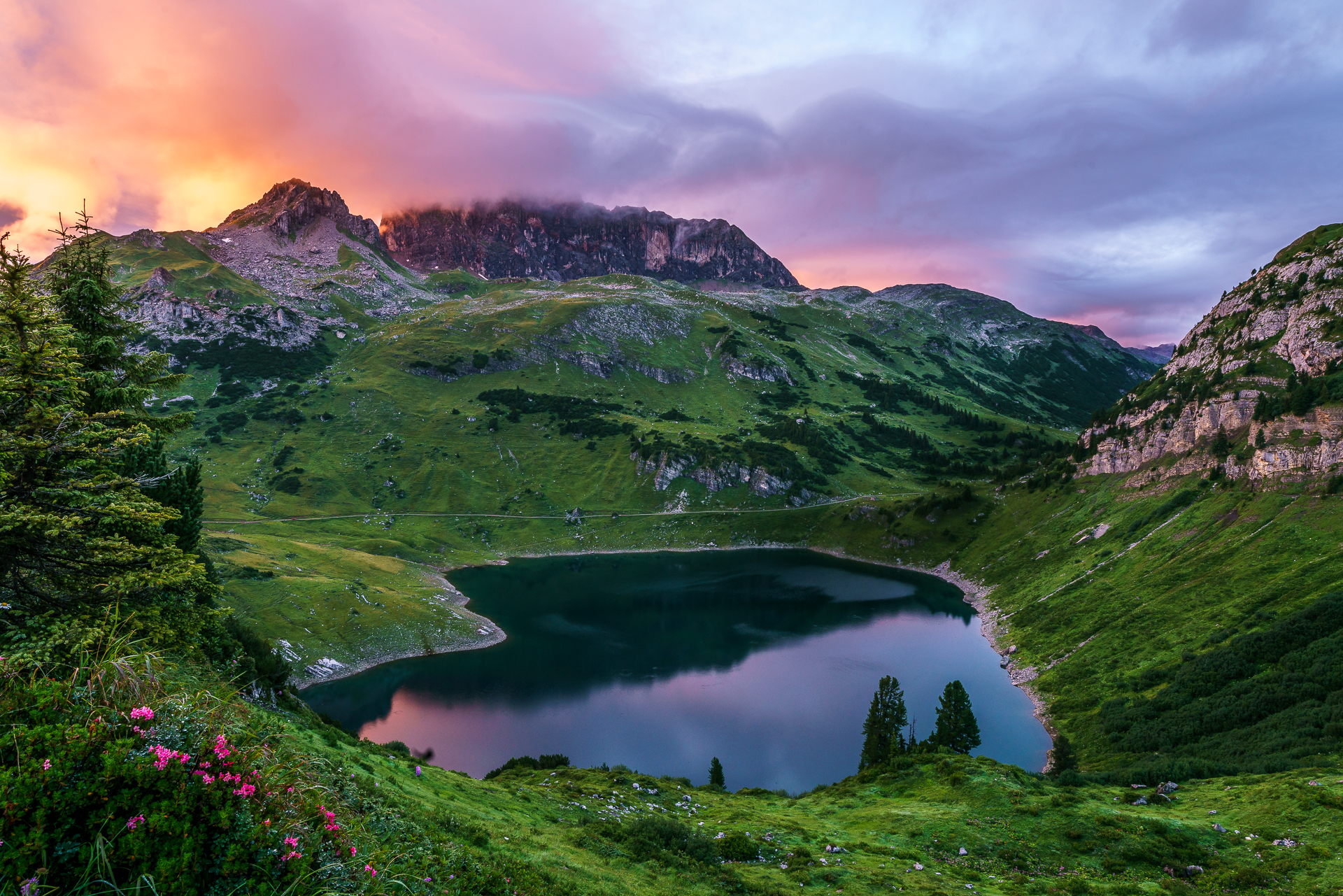 Formarinsee-Abendstimmung