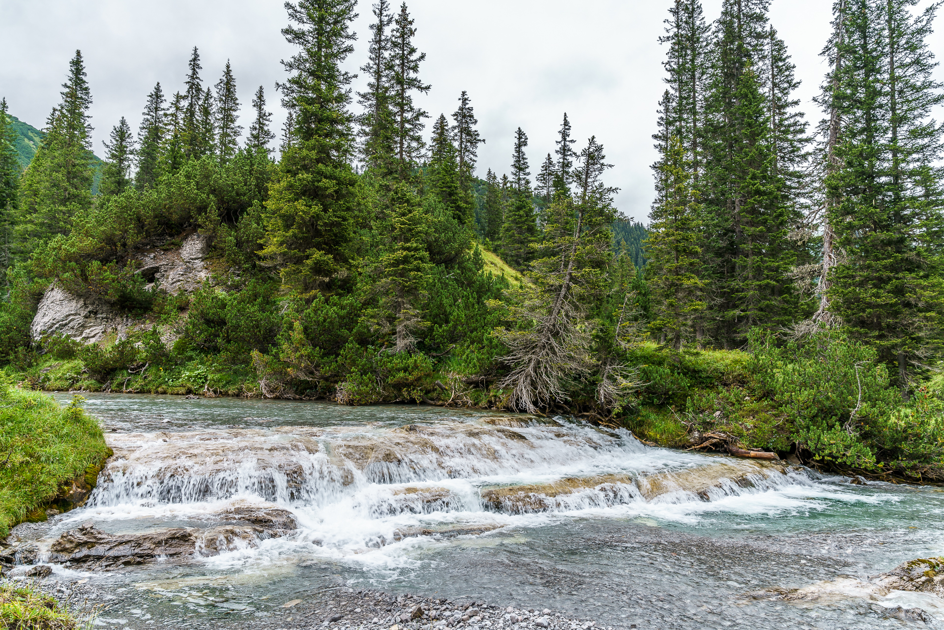 Lech-Fluss-Vorarlberg