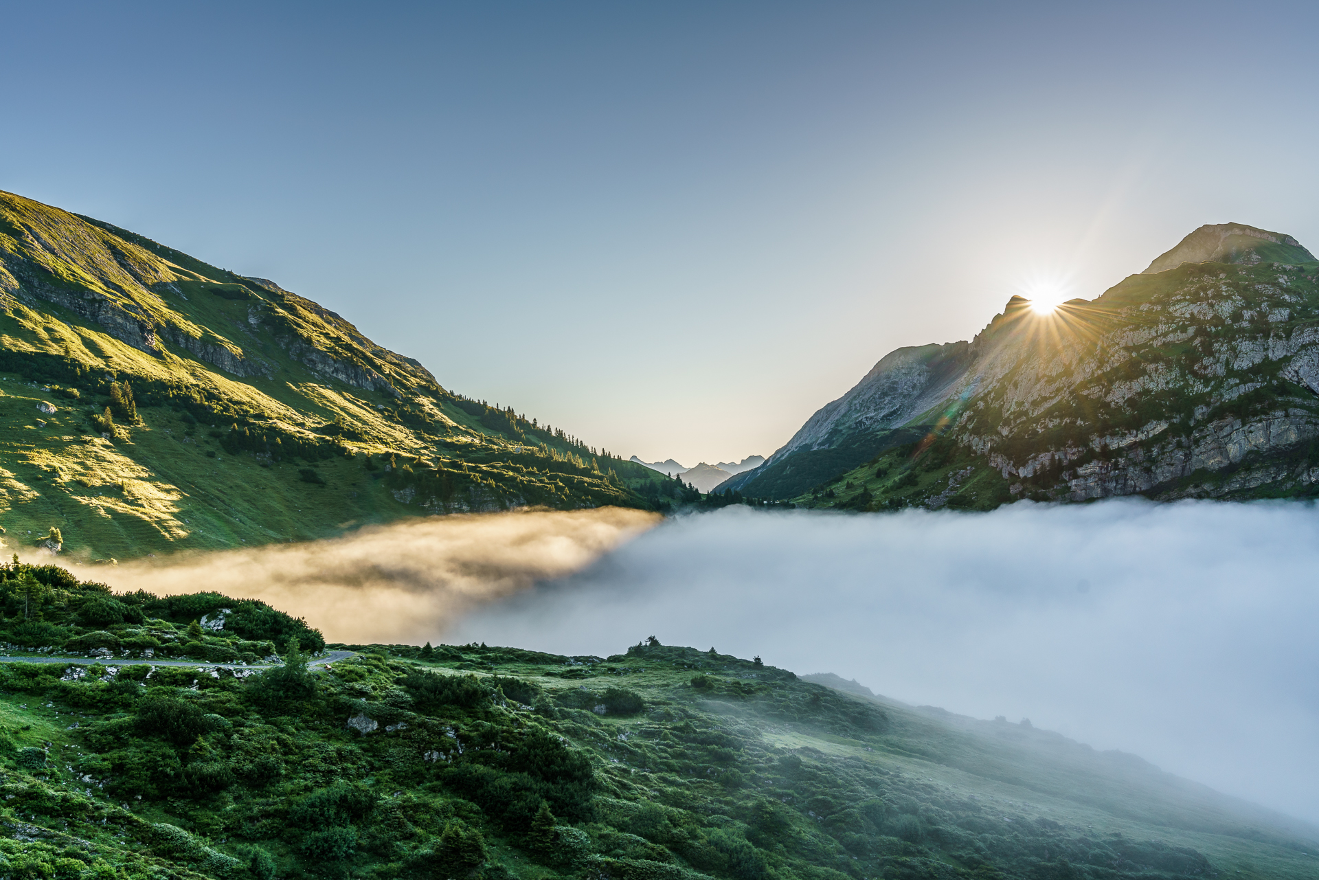 Morgenstimmung-Formarinsee