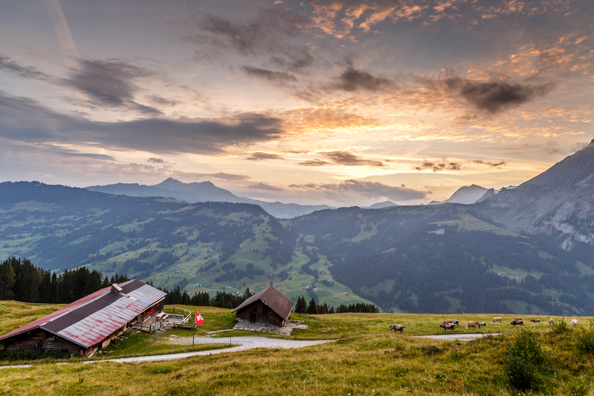 Vordere-Walig-Sonnenaufgang