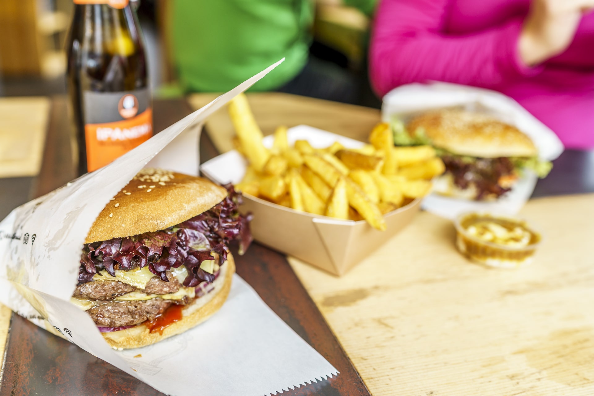 Chez Joe Best Burger in Champéry